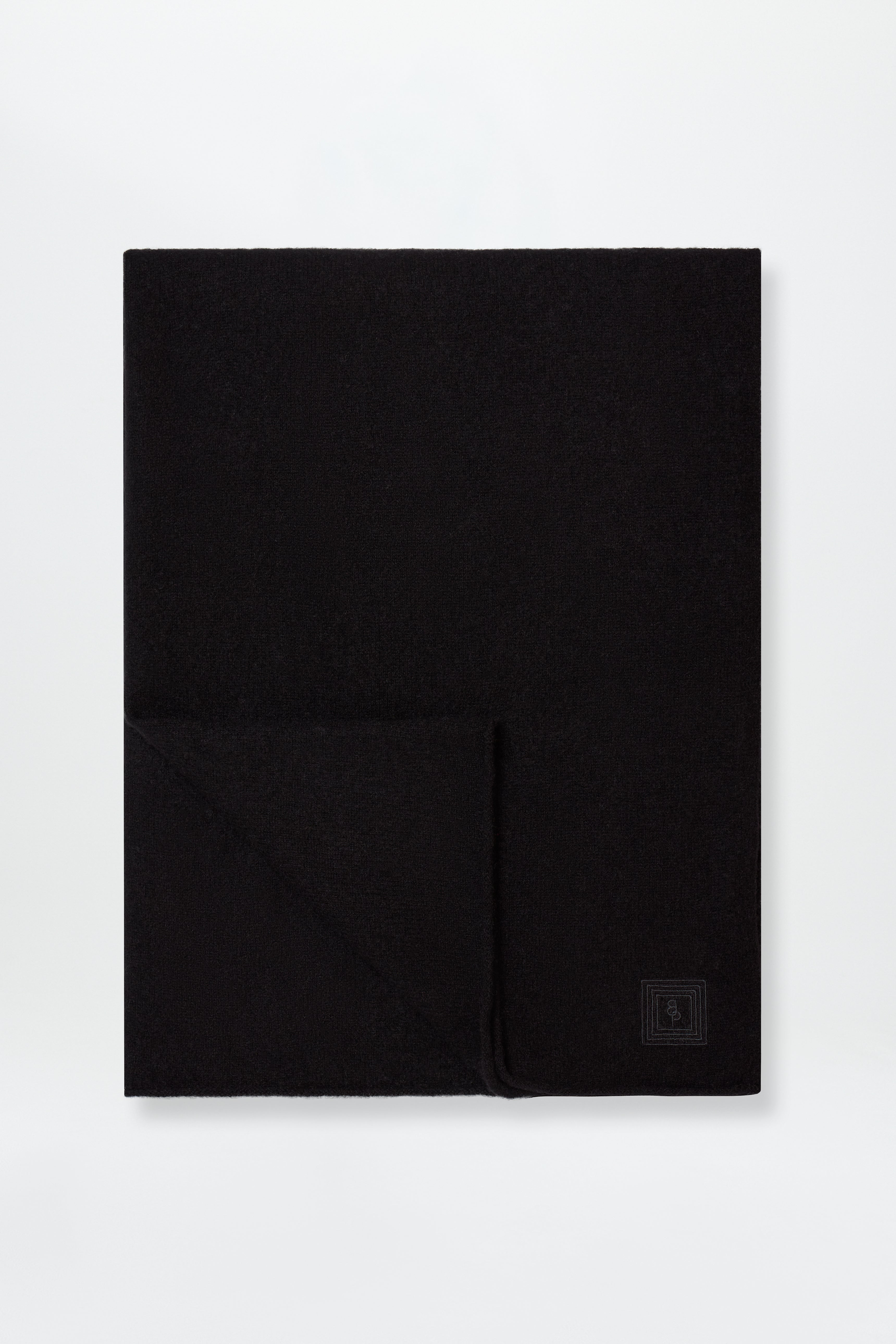Cashmere Fine Scarf Black