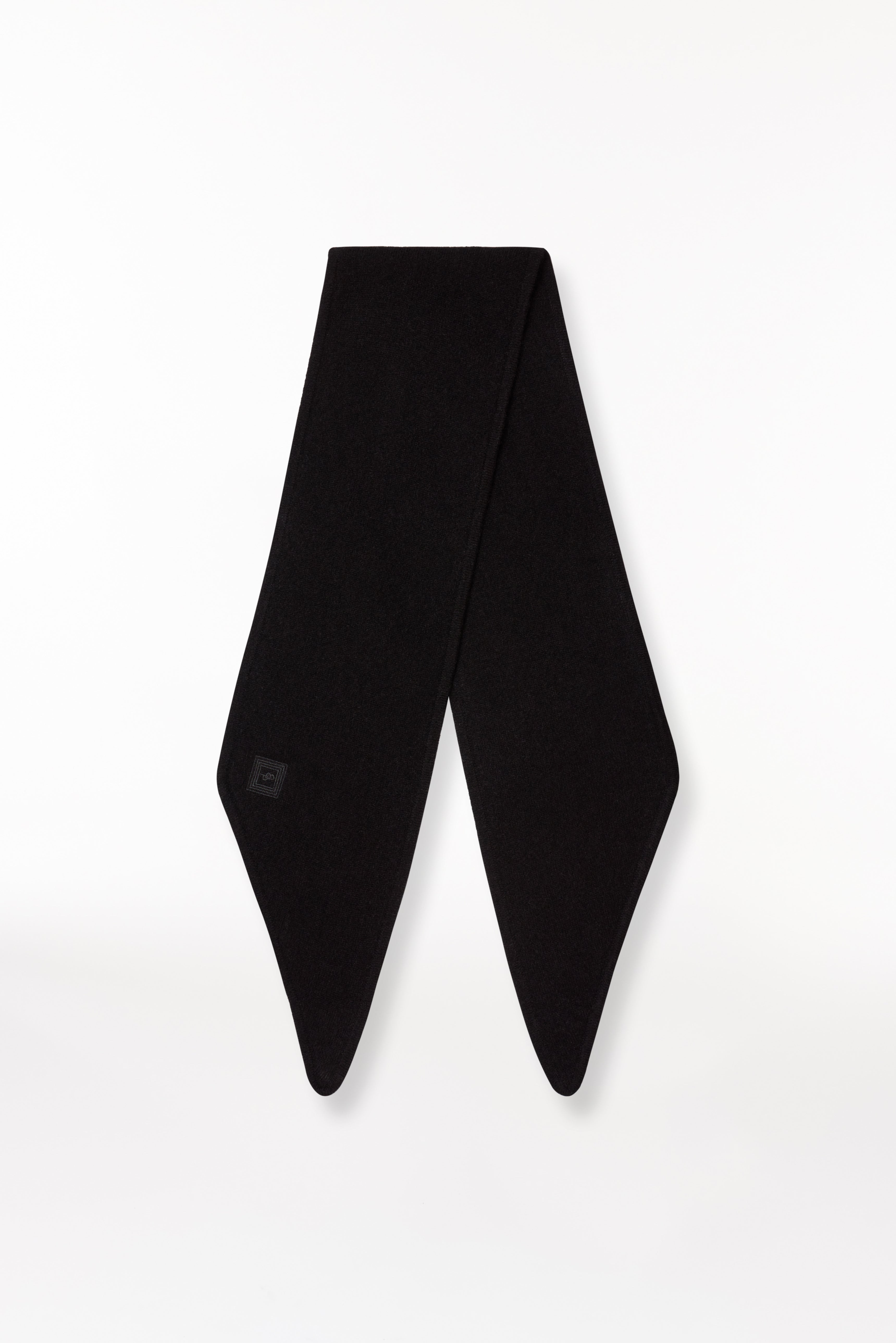 Kaschmir Bandeau Fine Knit Black