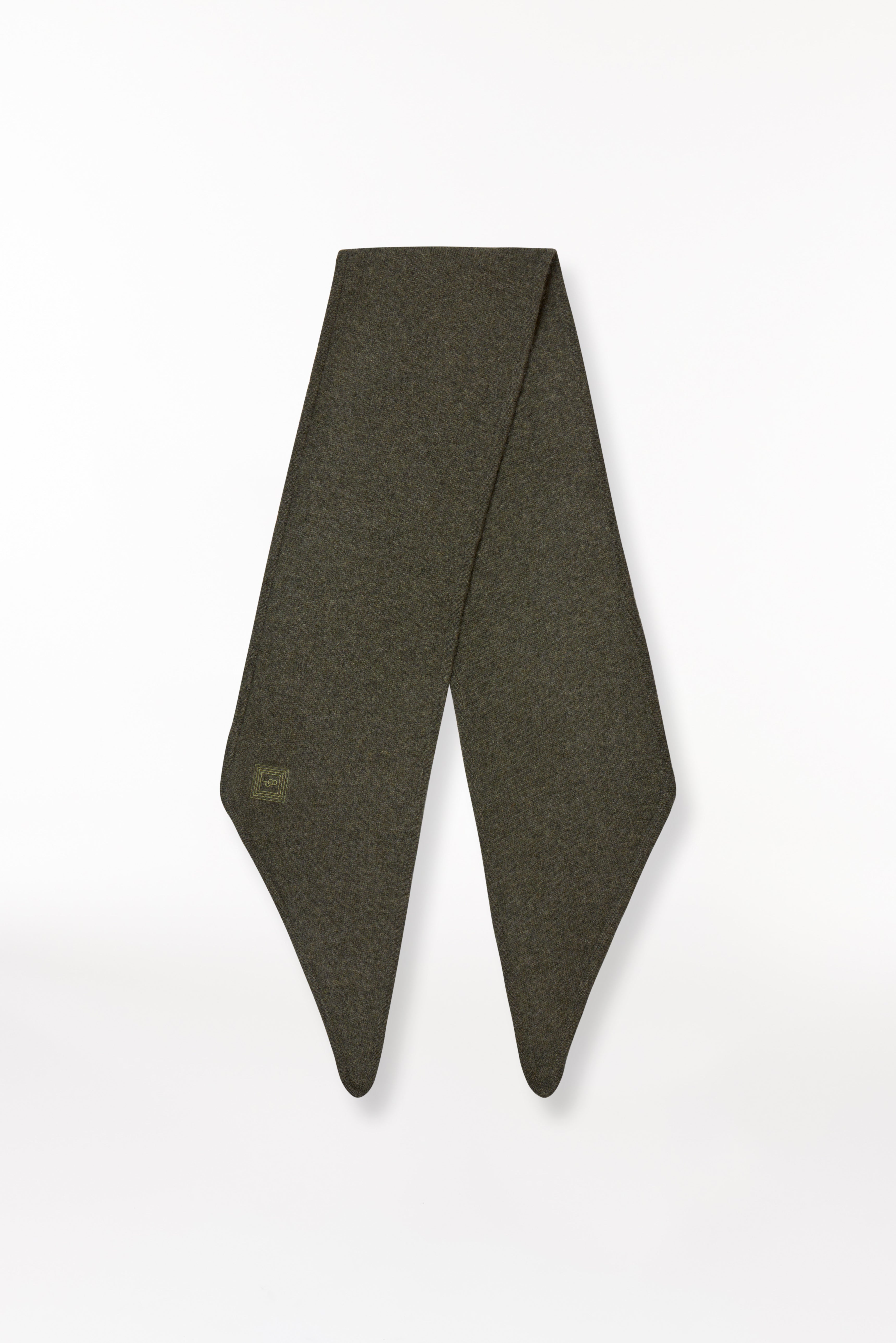 Kaschmir Bandeau Fine Knit Grün