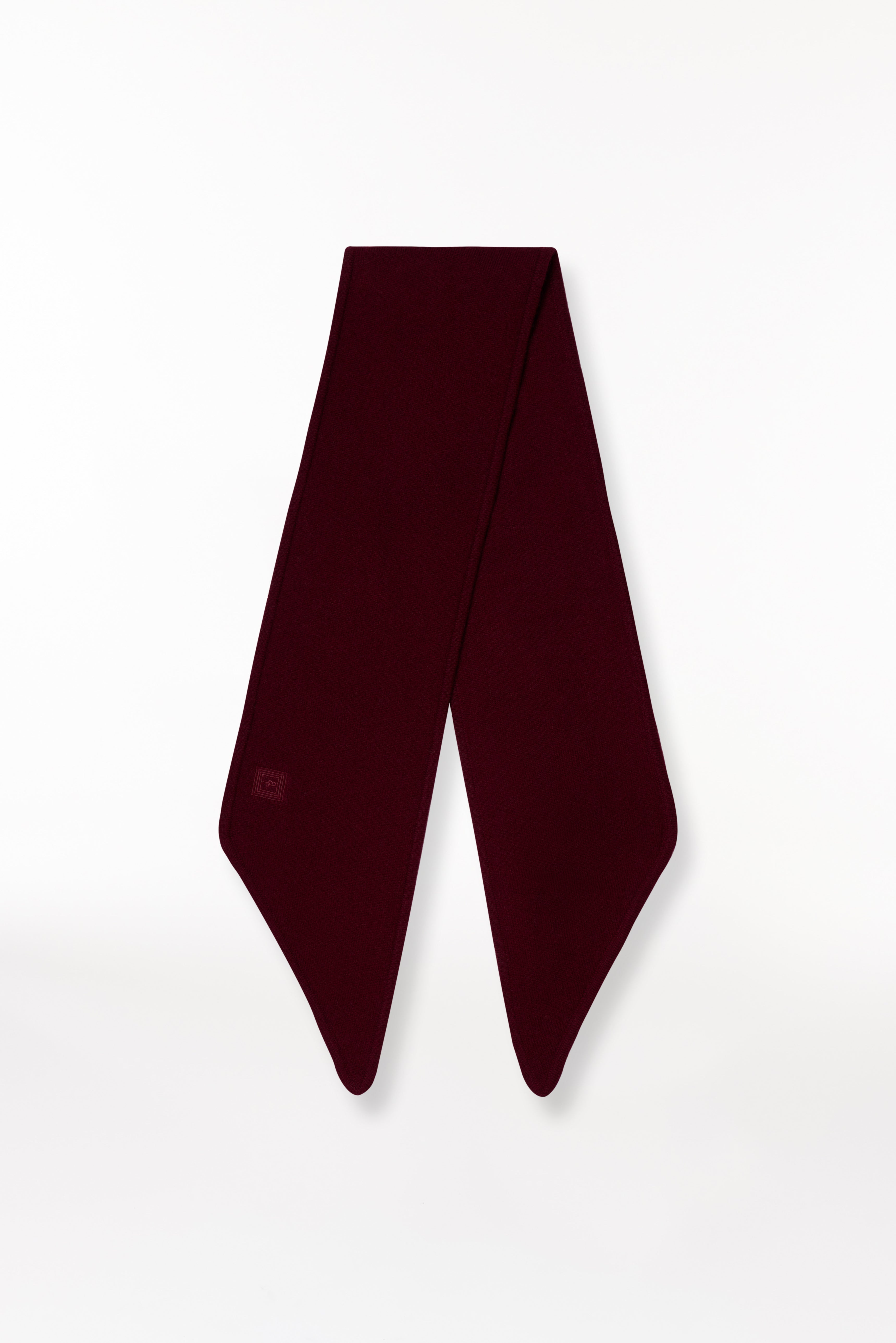 Kaschmir Bandeau Fine Knit Burgundy