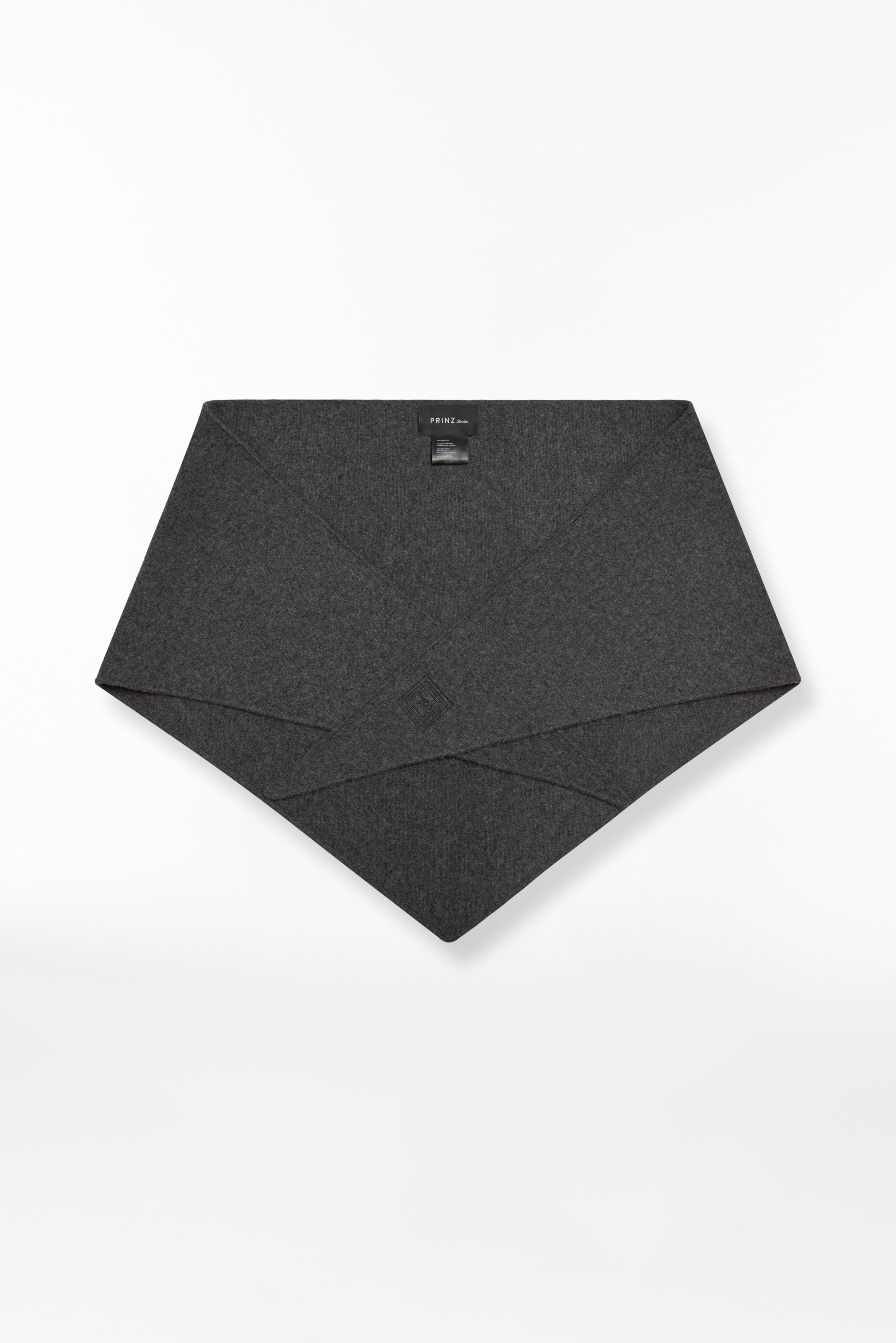 Kaschmir Triangle Fine Knit Graphit