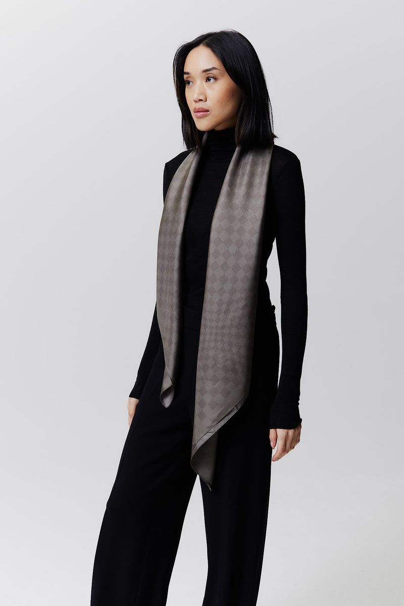 Prinz Berlin Seidentuch Illusion 123 Taupe