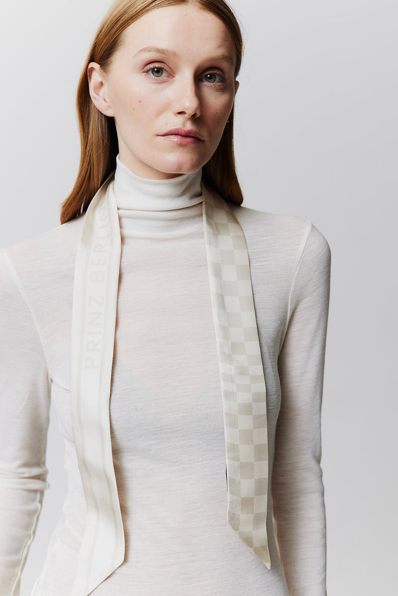 Prinz Berlin Seidentwilly Illusion Off-White