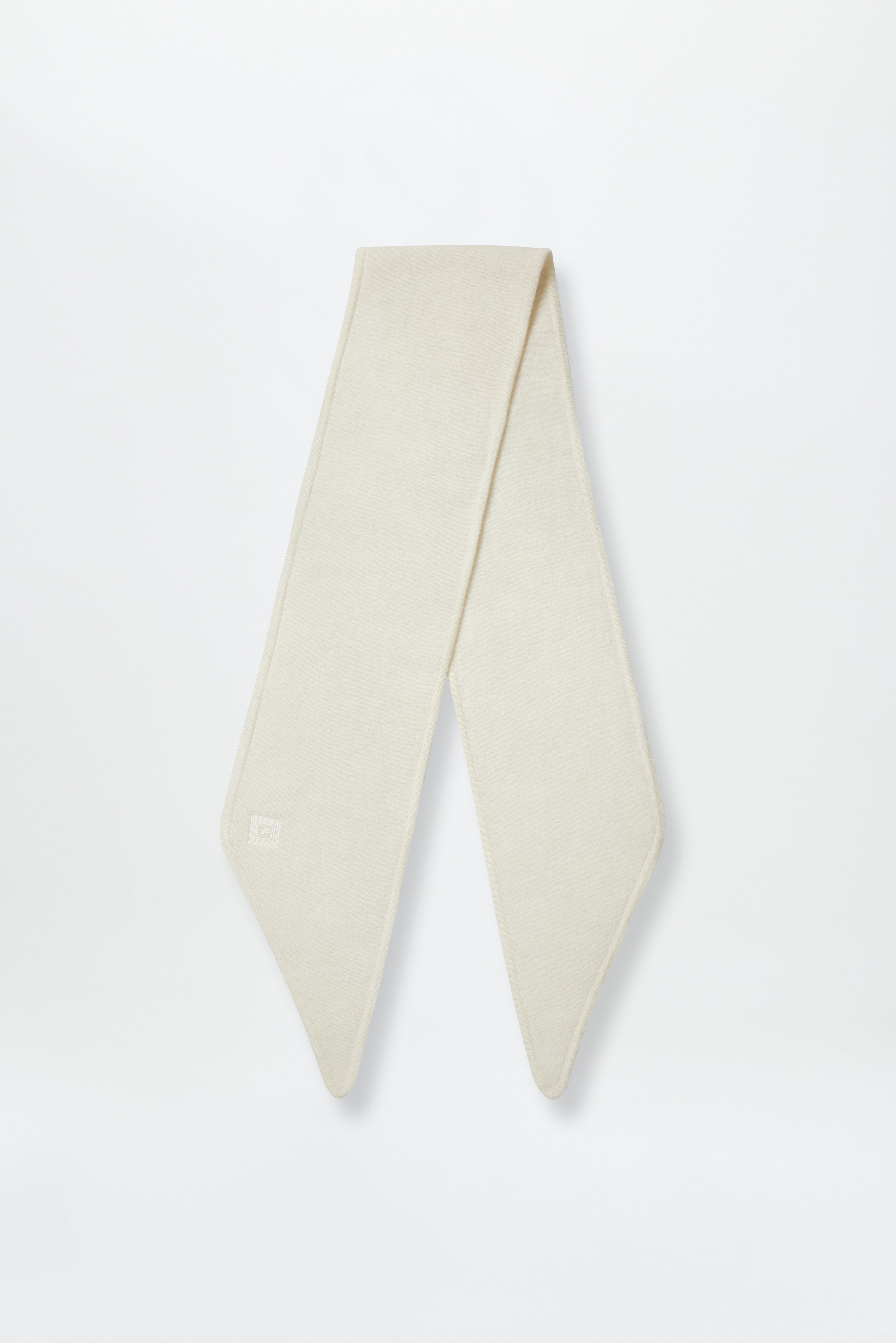 Cashmere Fine Bandeau Off-White