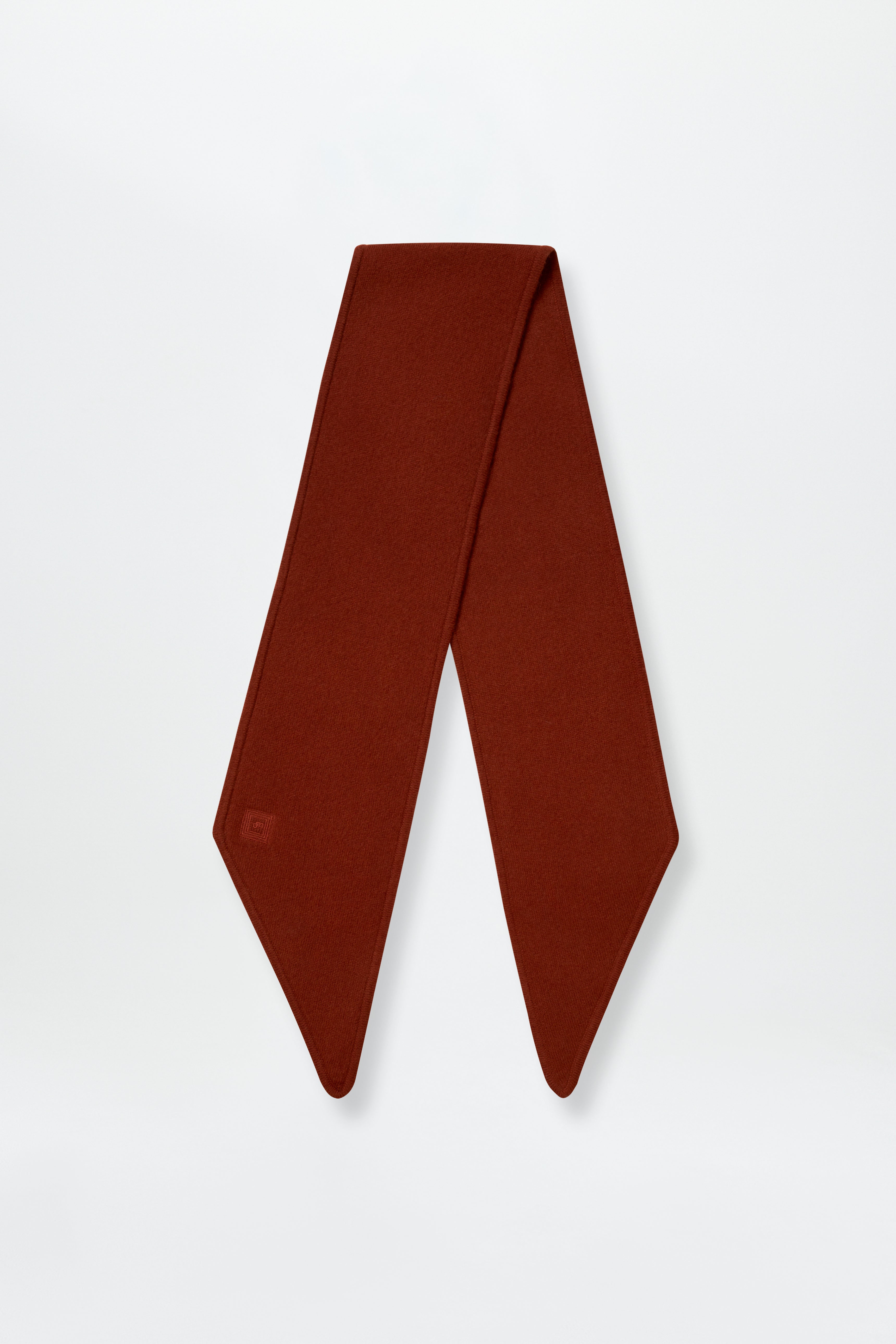 Cashmere Fine Bandeau Burnt Orange