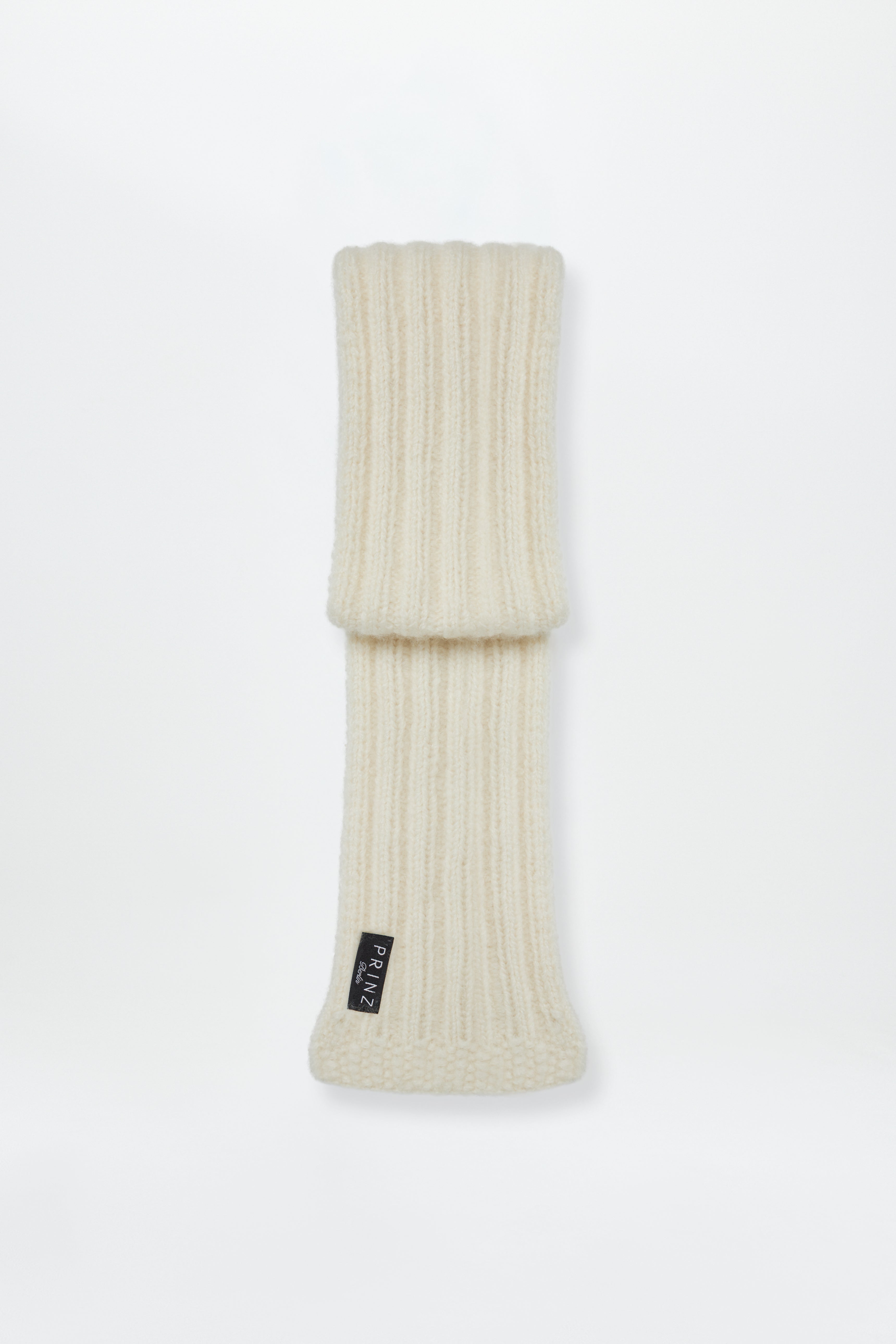 Cashmere Handmade Scarf White