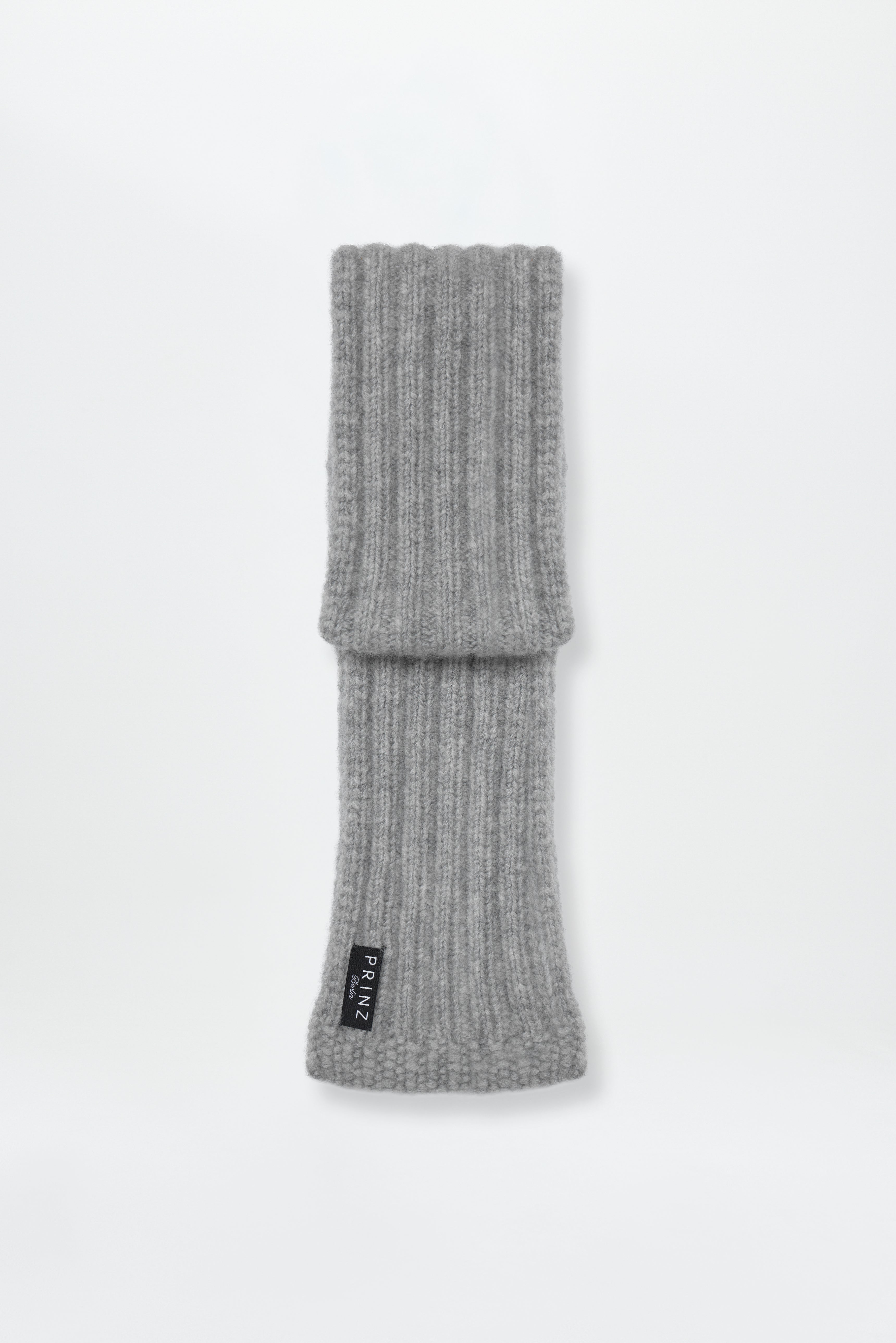 Cashmere Handmade Scarf Light Grey