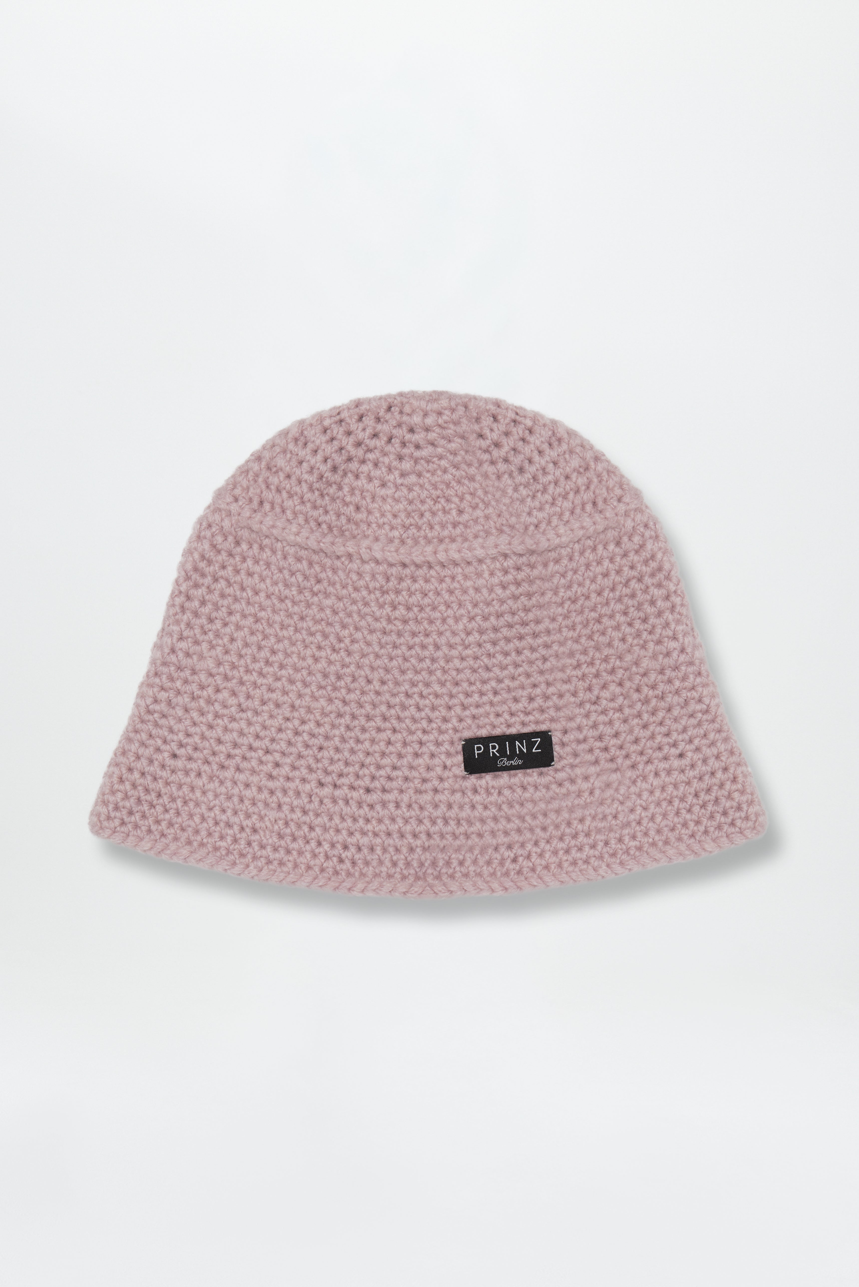 Cashmere Handmade Bucket Hat Rose