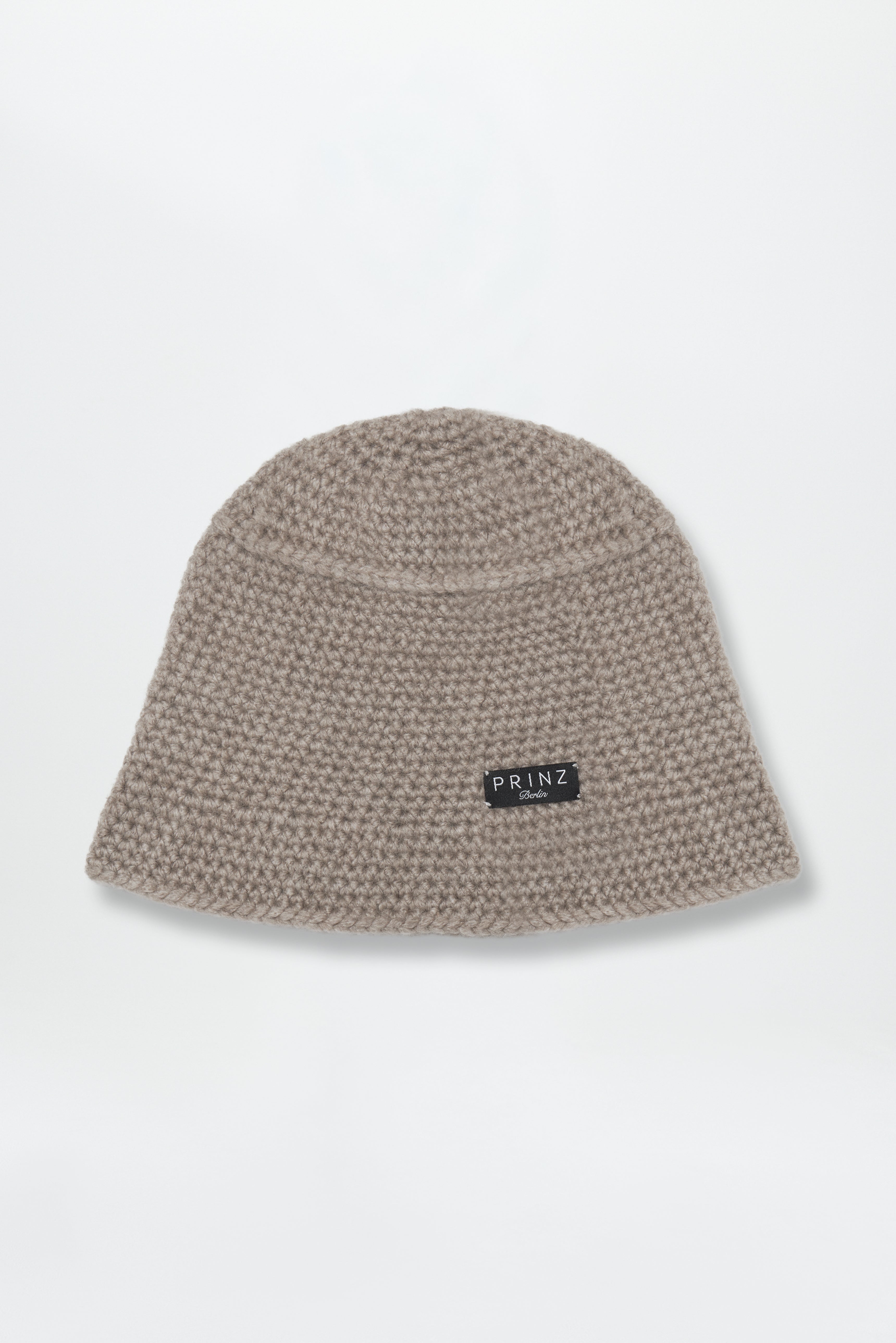 Cashmere Handmade Bucket Hat Taupe