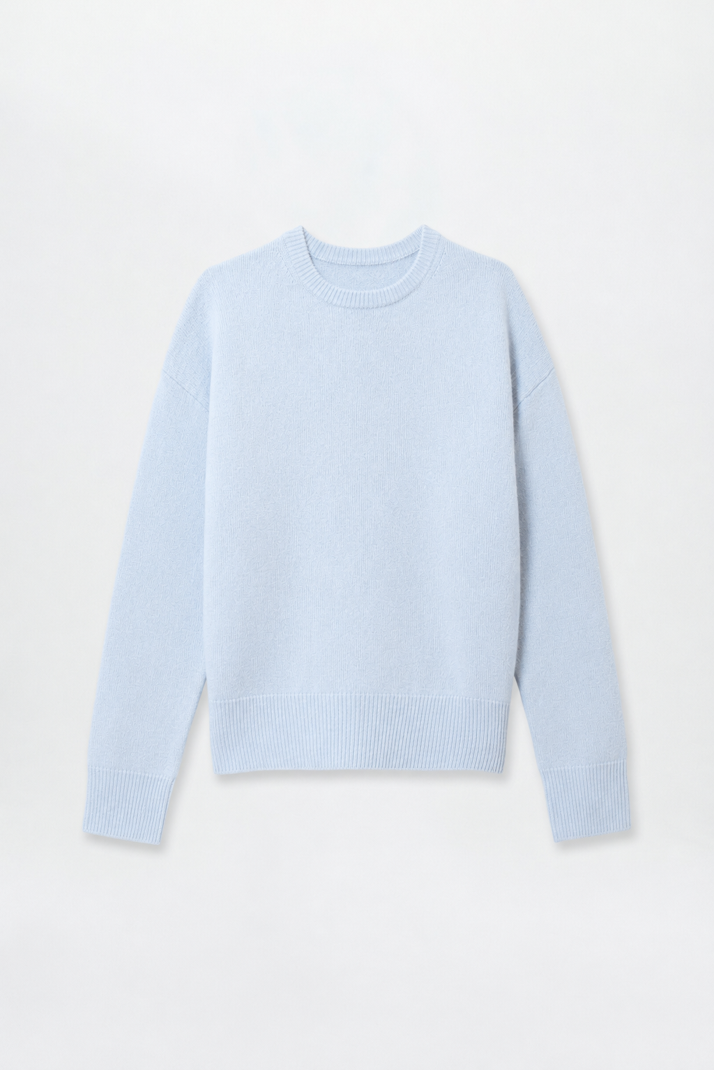 Fine Crewneck Sweater Powder Blue