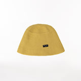 Cashmere Bucket Hat in Yellow