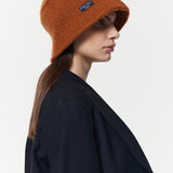 Cashmere Bucket Hat in Caramel