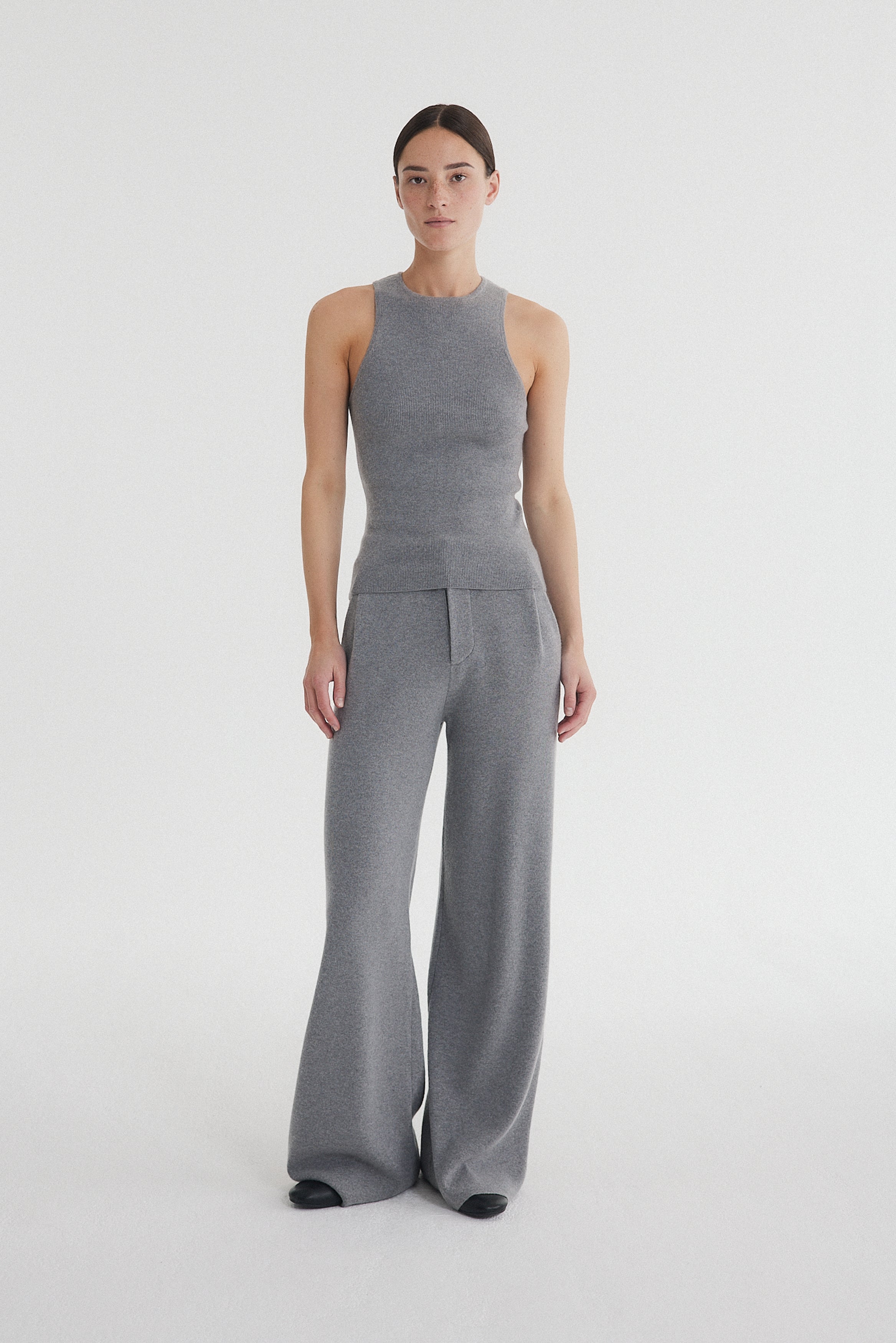 Caia Top Grey