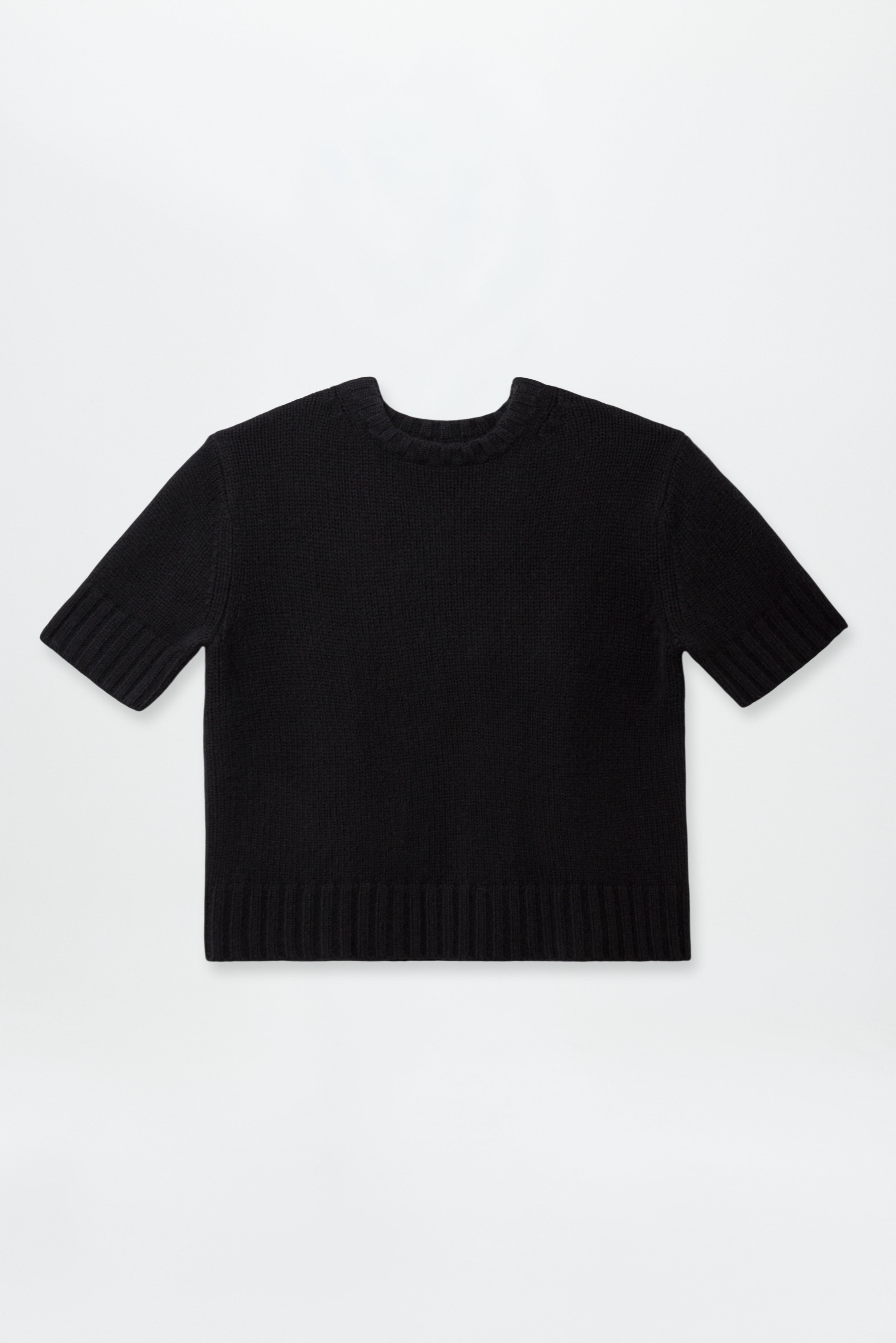 Chunky Oversized T-Shirt Black