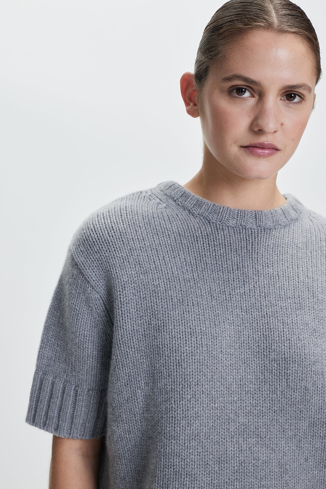 Chunky Oversized T-Shirt Grey