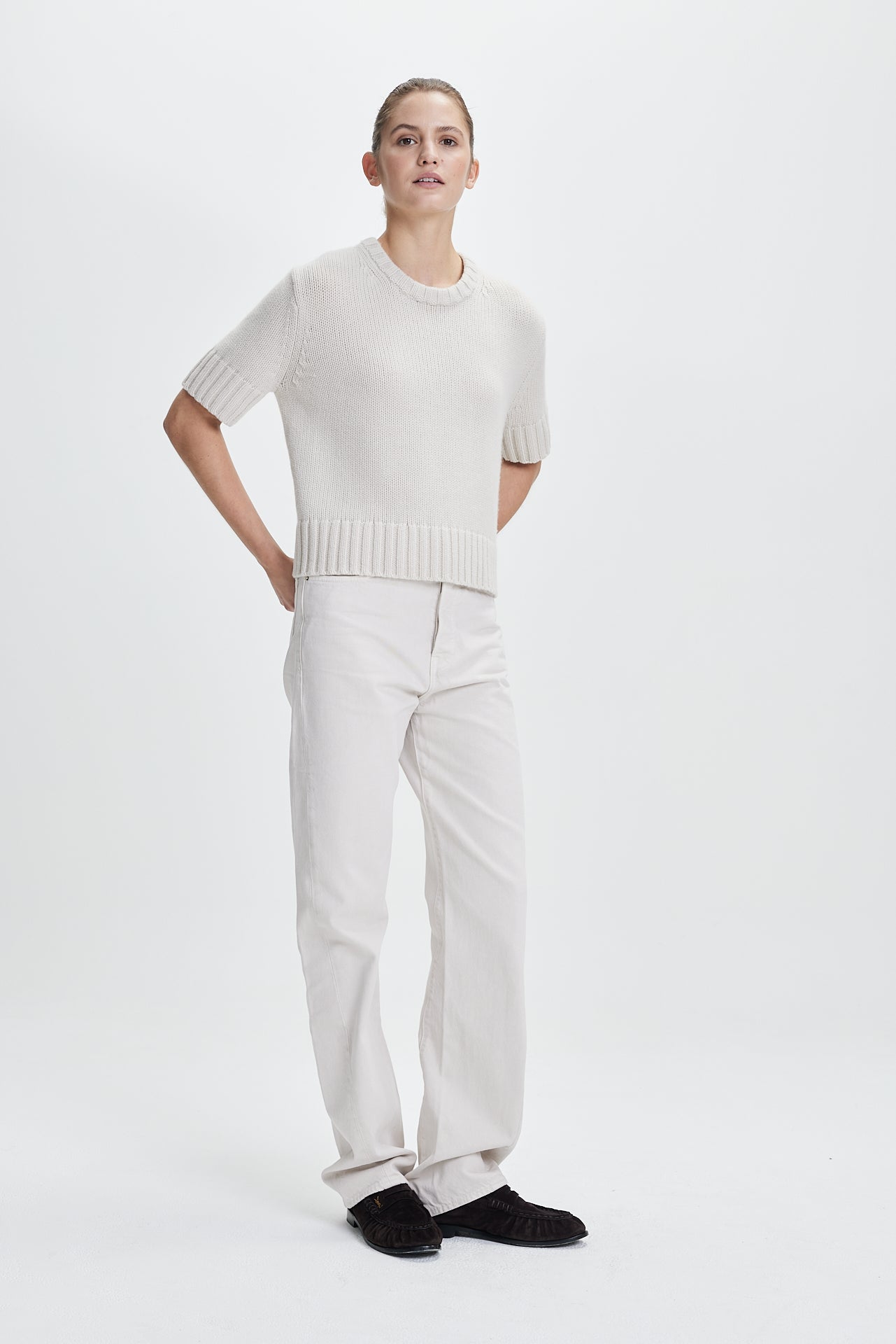 Chunky Oversized T-Shirt Vanilla