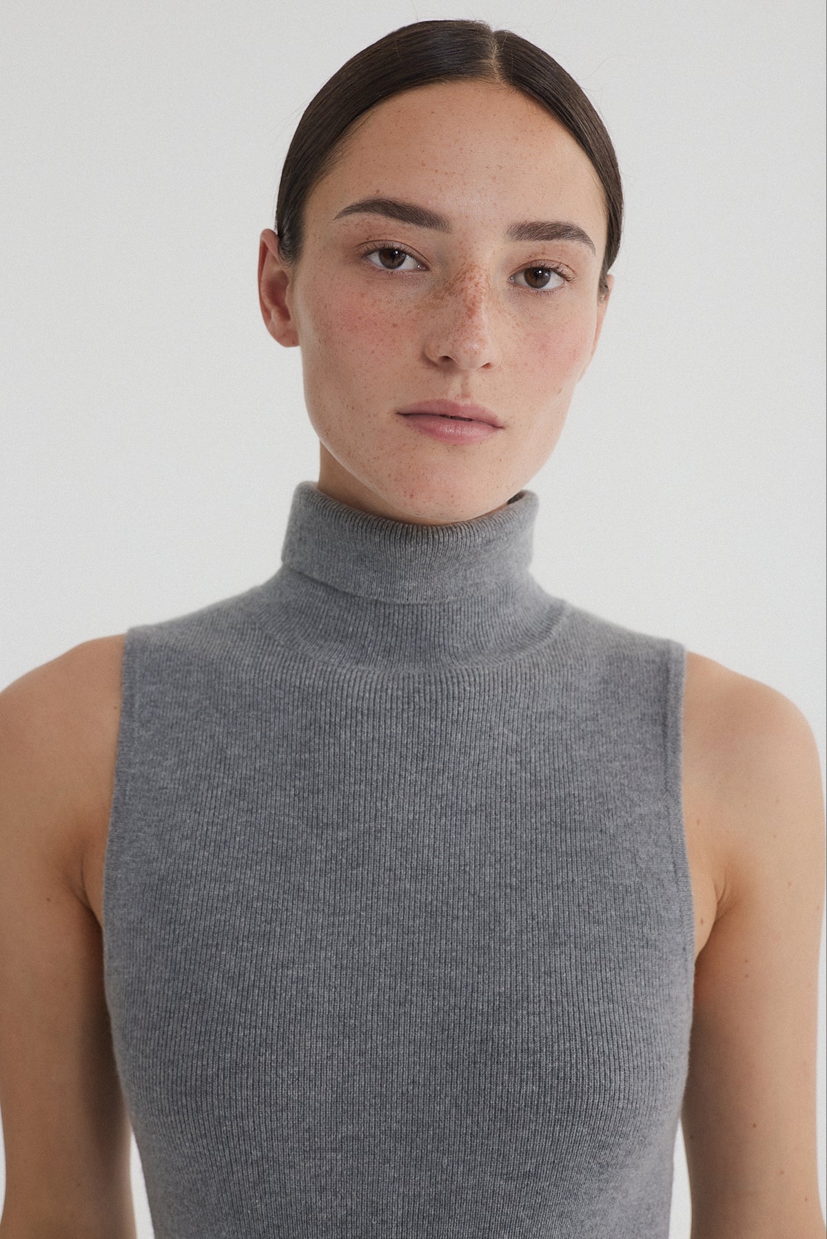 Clara Top Grey
