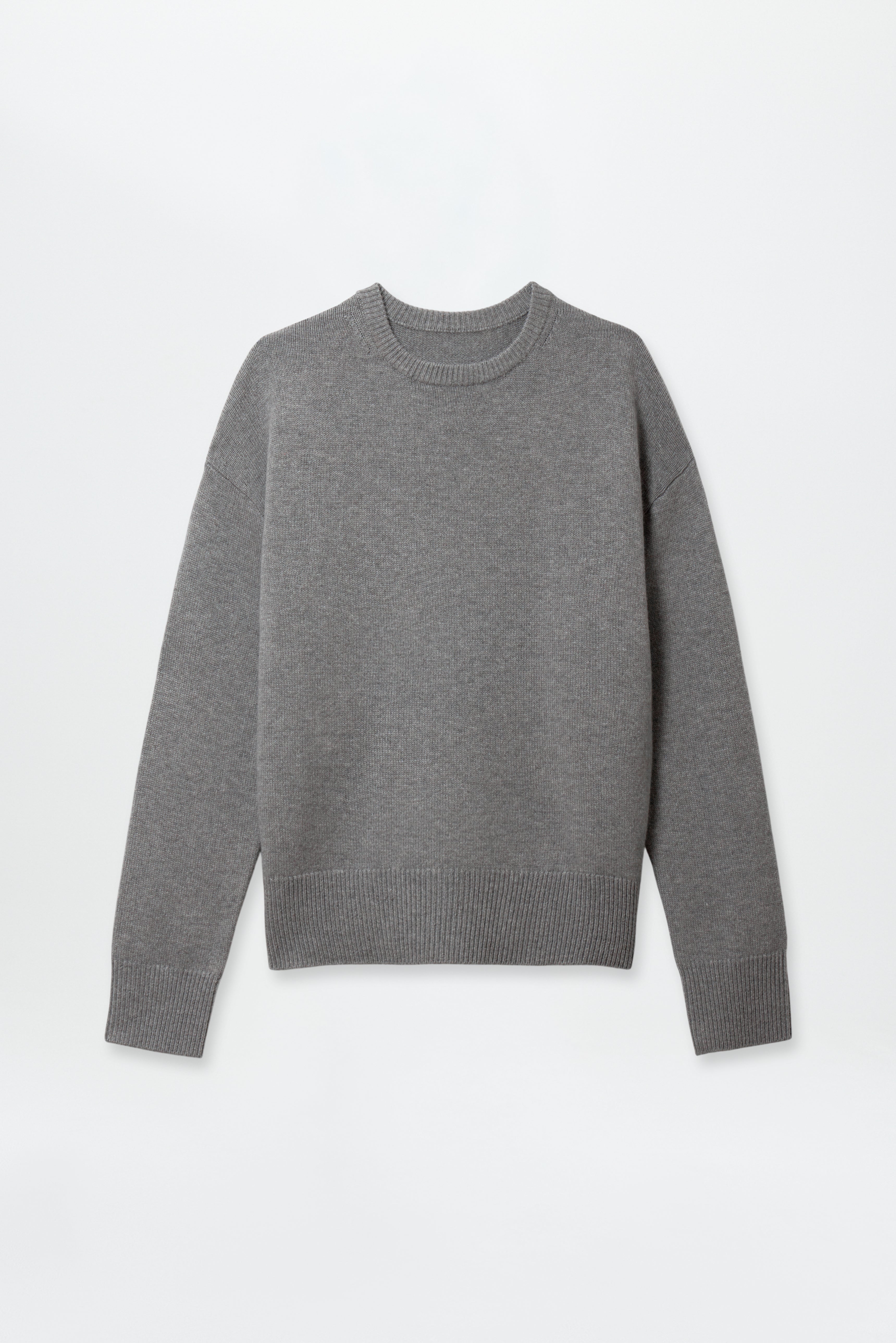 Fine Crewneck Sweater Grey
