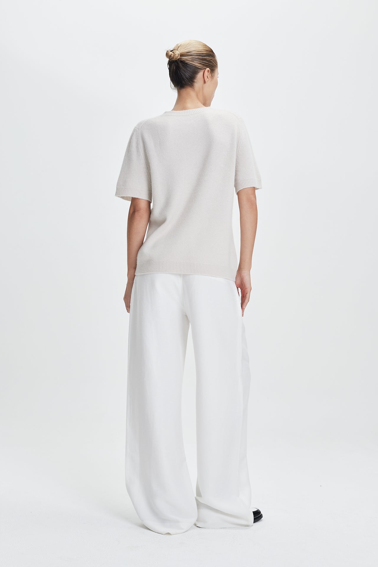 Fine Oversized T-Shirt Vanilla