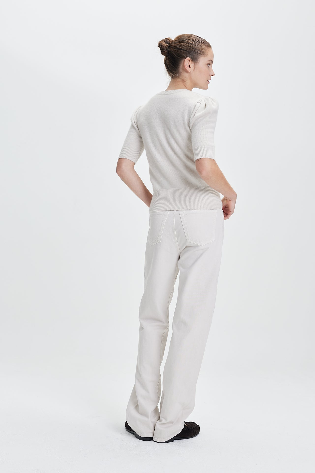 Fine Puffy T-Shirt Vanilla