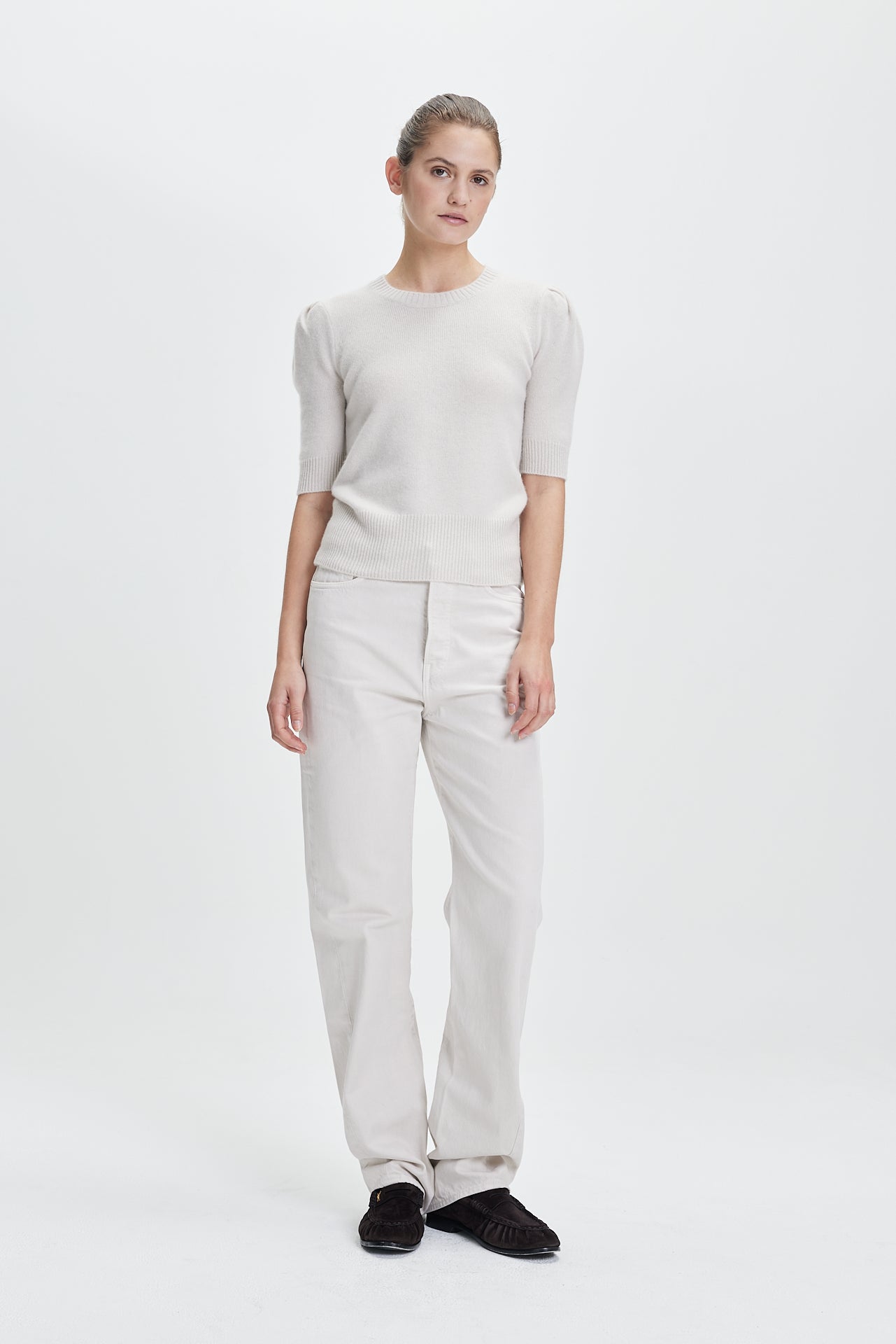 Fine Puffy T-Shirt Vanilla