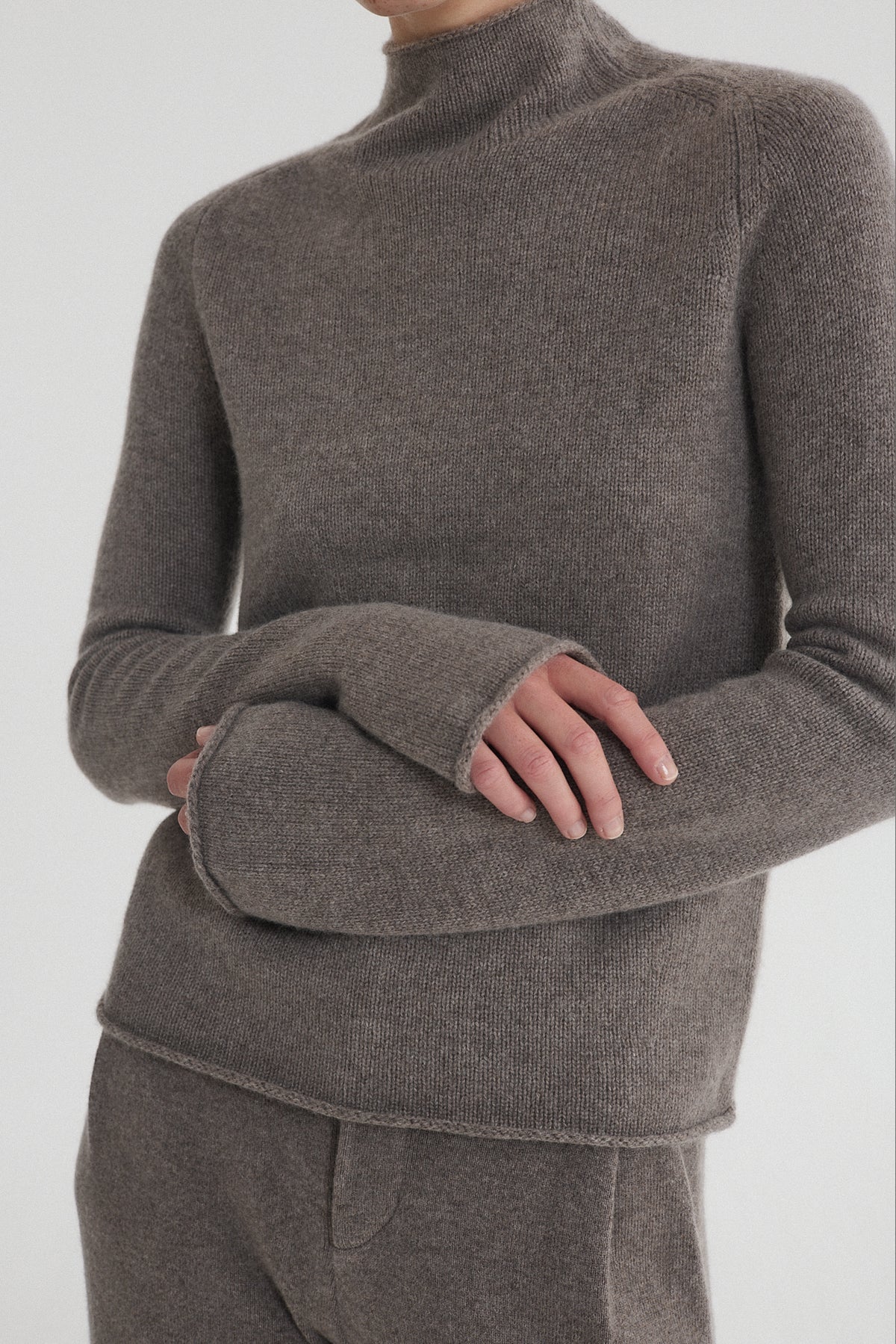 Joy Turtleneck Dark Mocha