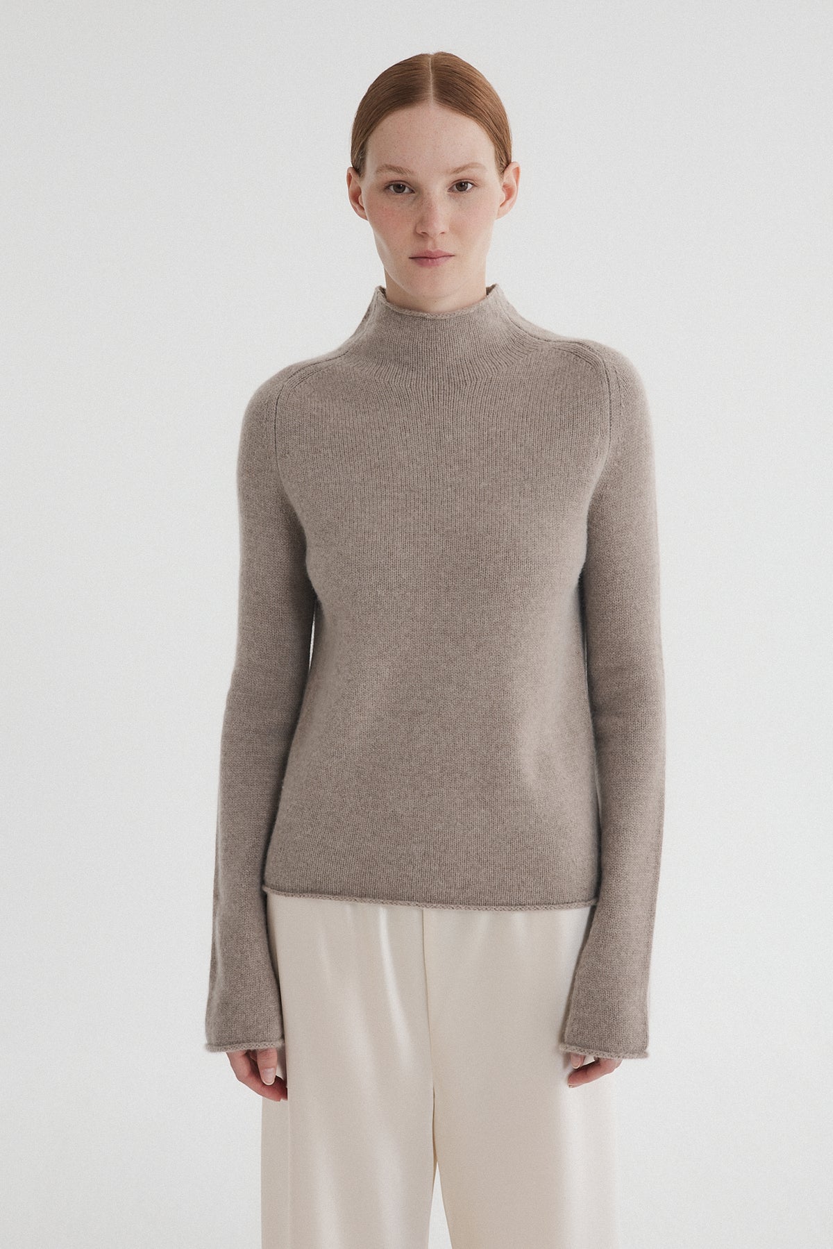 Joy Turtleneck Taupe