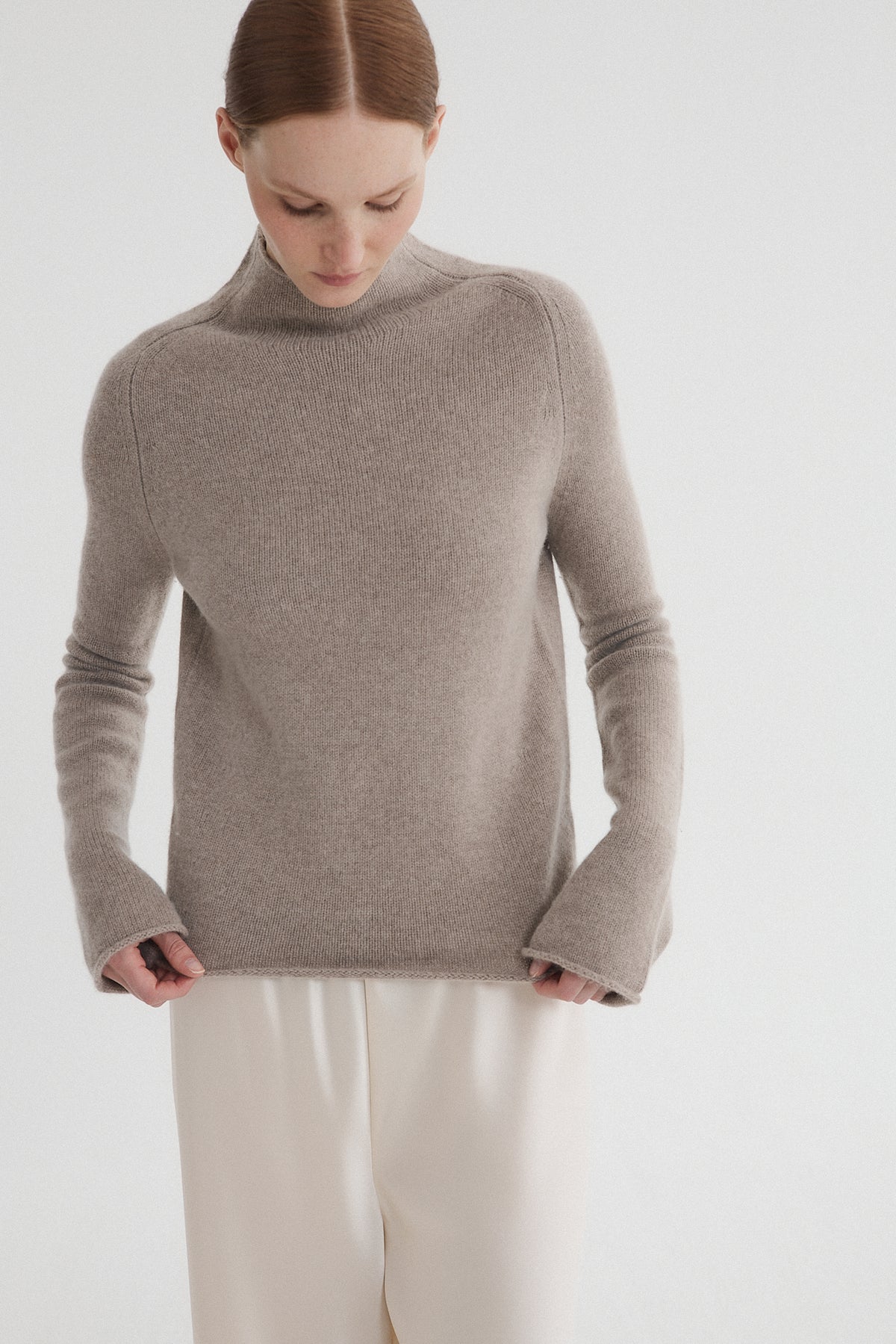 Joy Turtleneck Taupe