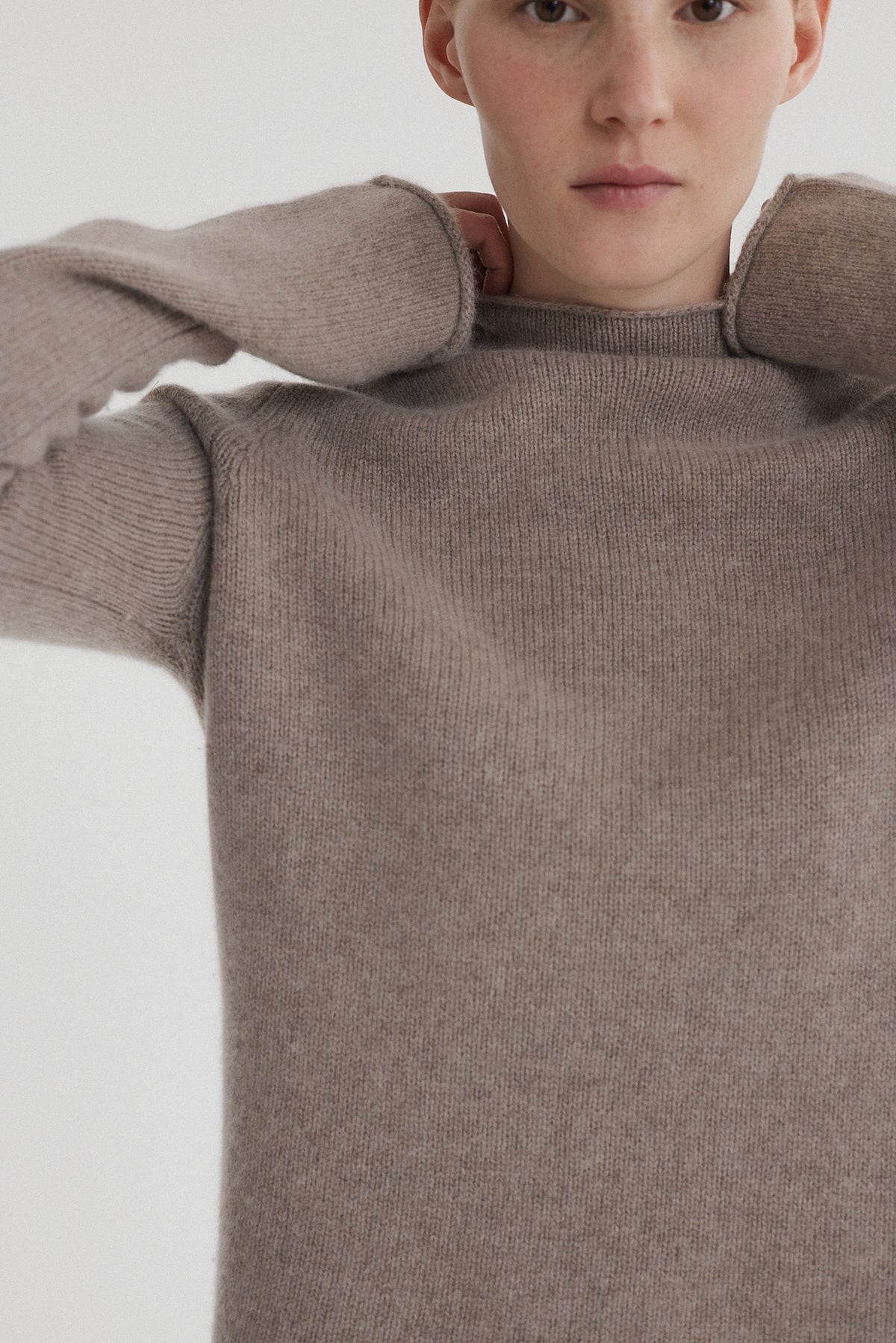 Joy Turtleneck Taupe