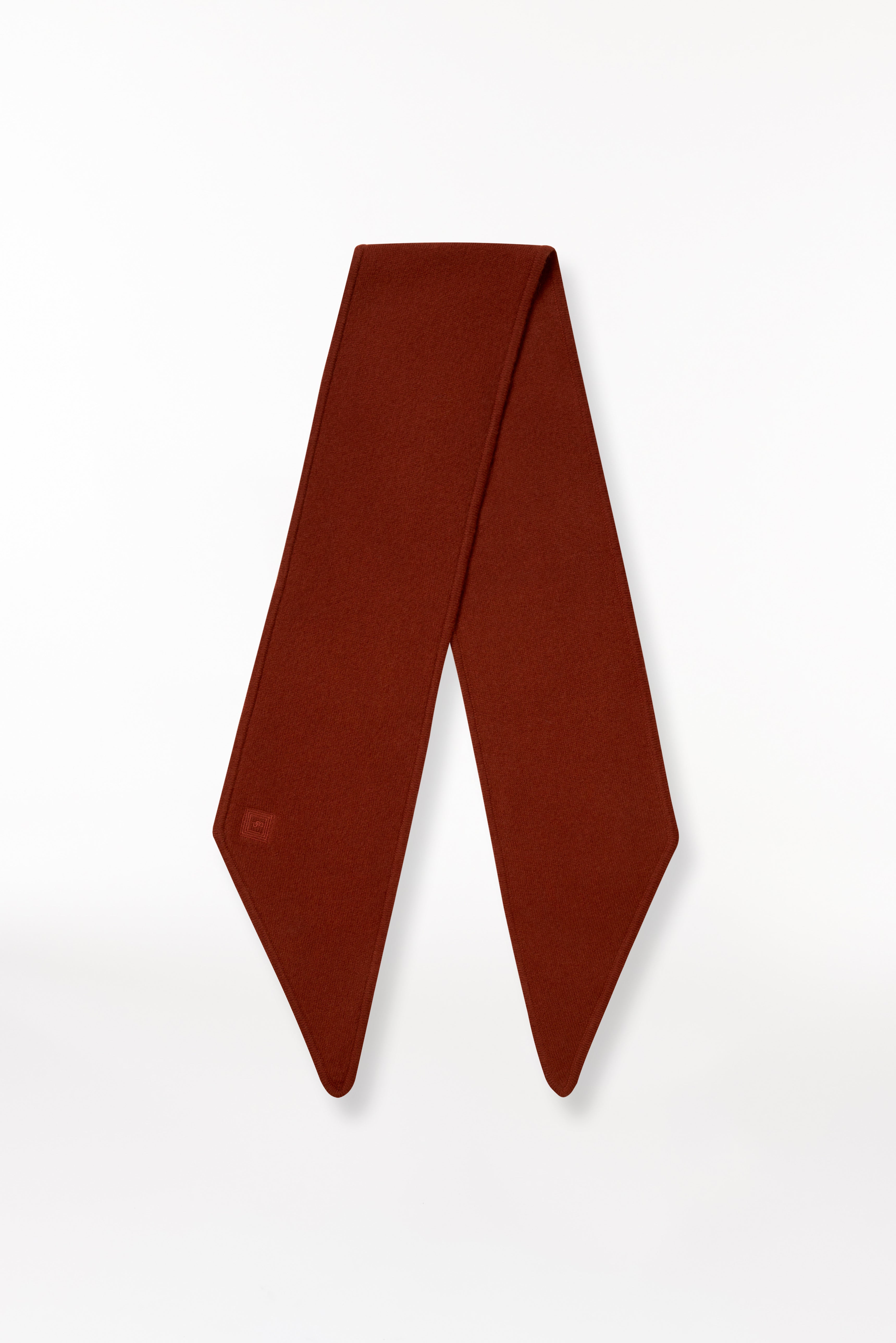 Kaschmir Bandeau Fine Knit Burnt Orange