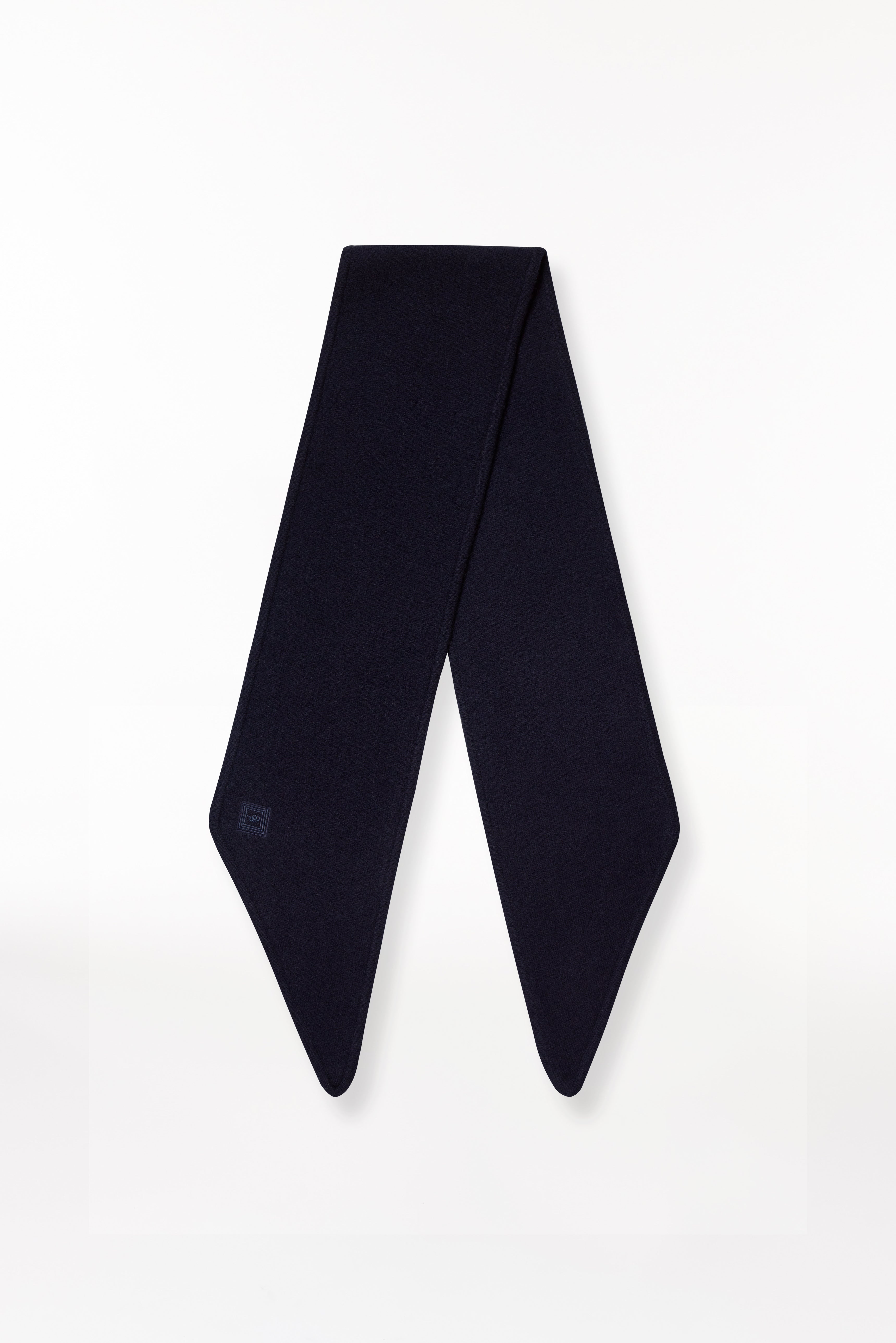 Kaschmir Bandeau Fine Knit Dark Blue