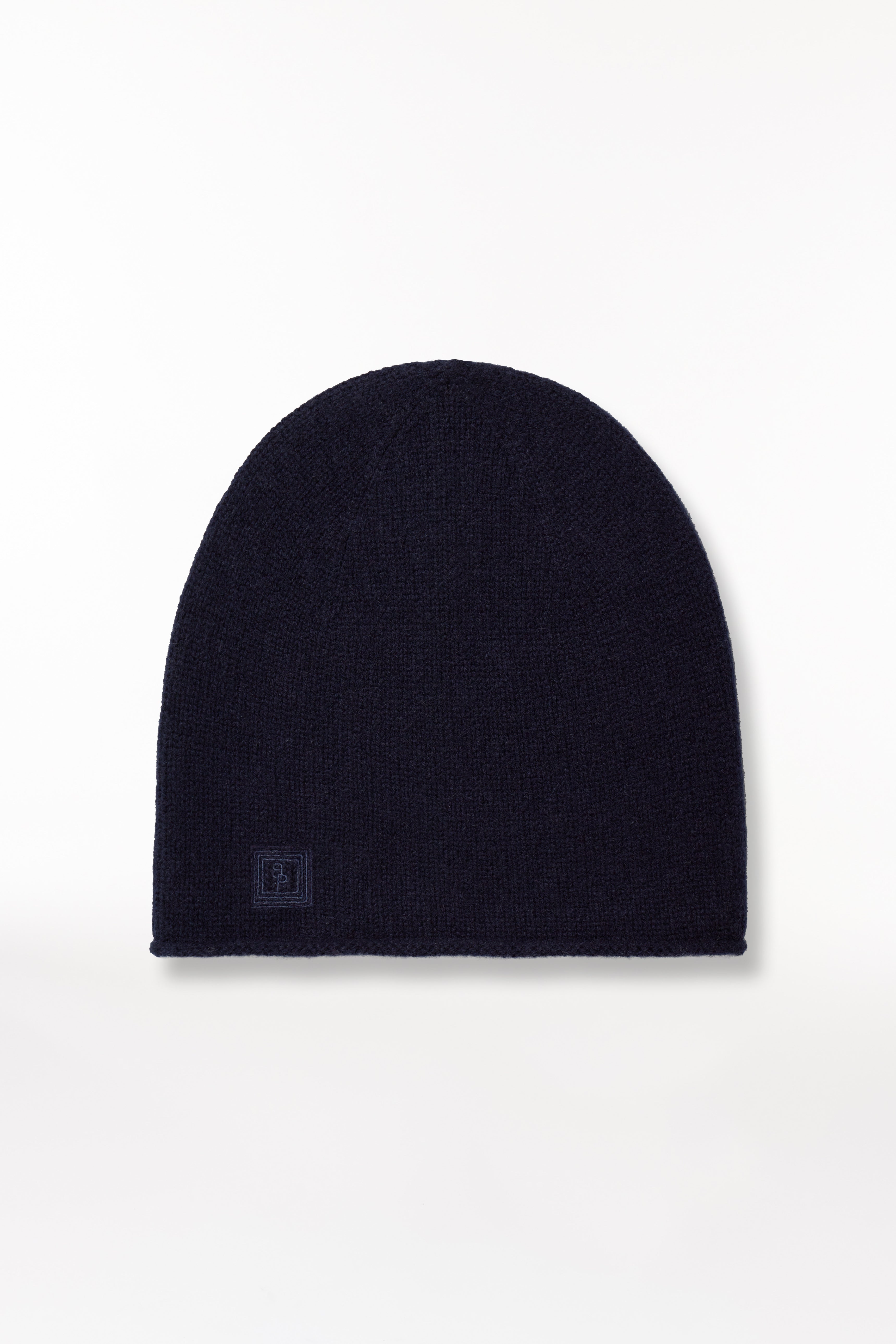 Kaschmir Beanie Fine Knit Dark Blue