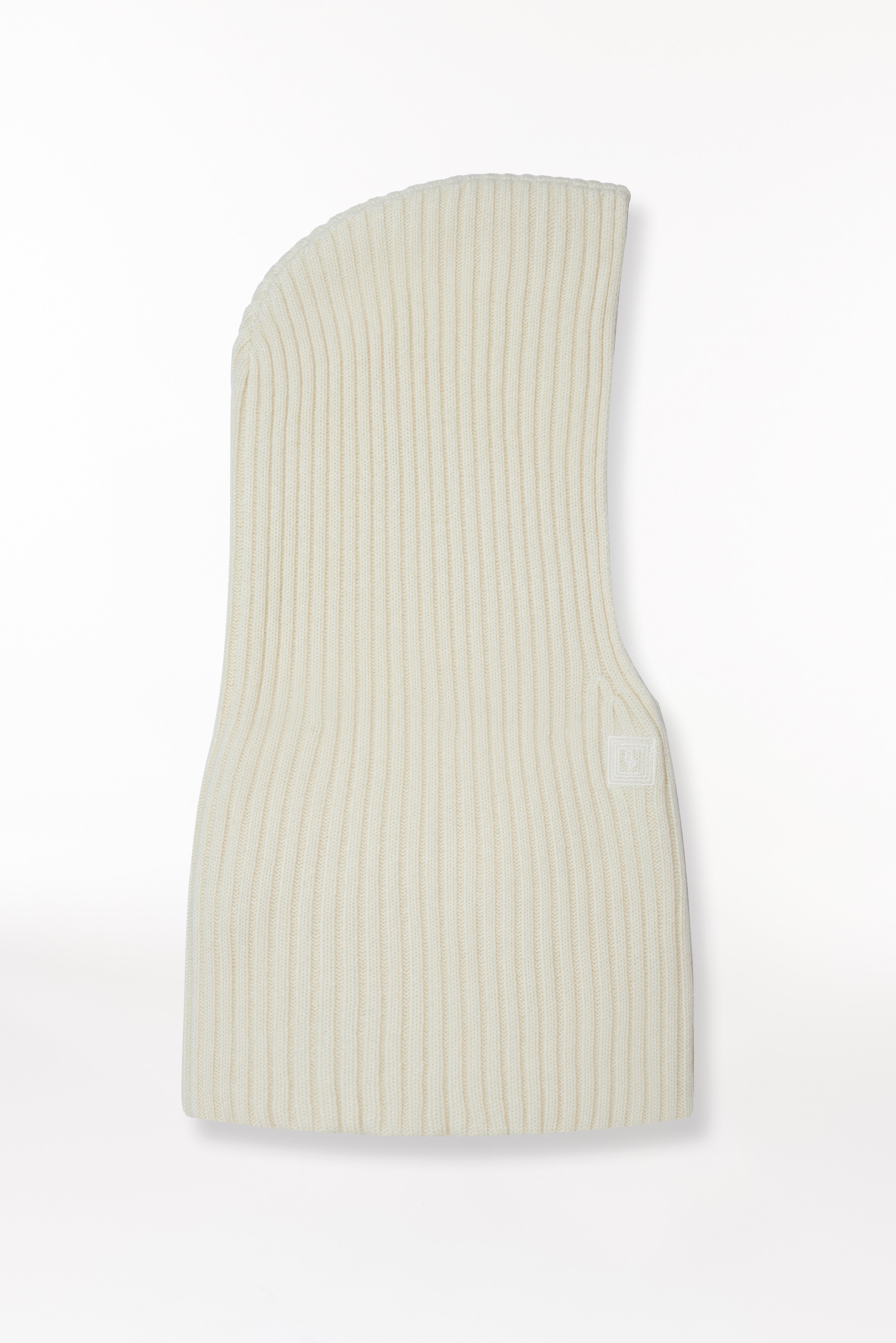 Kaschmir Hood Rib Knit Off-White