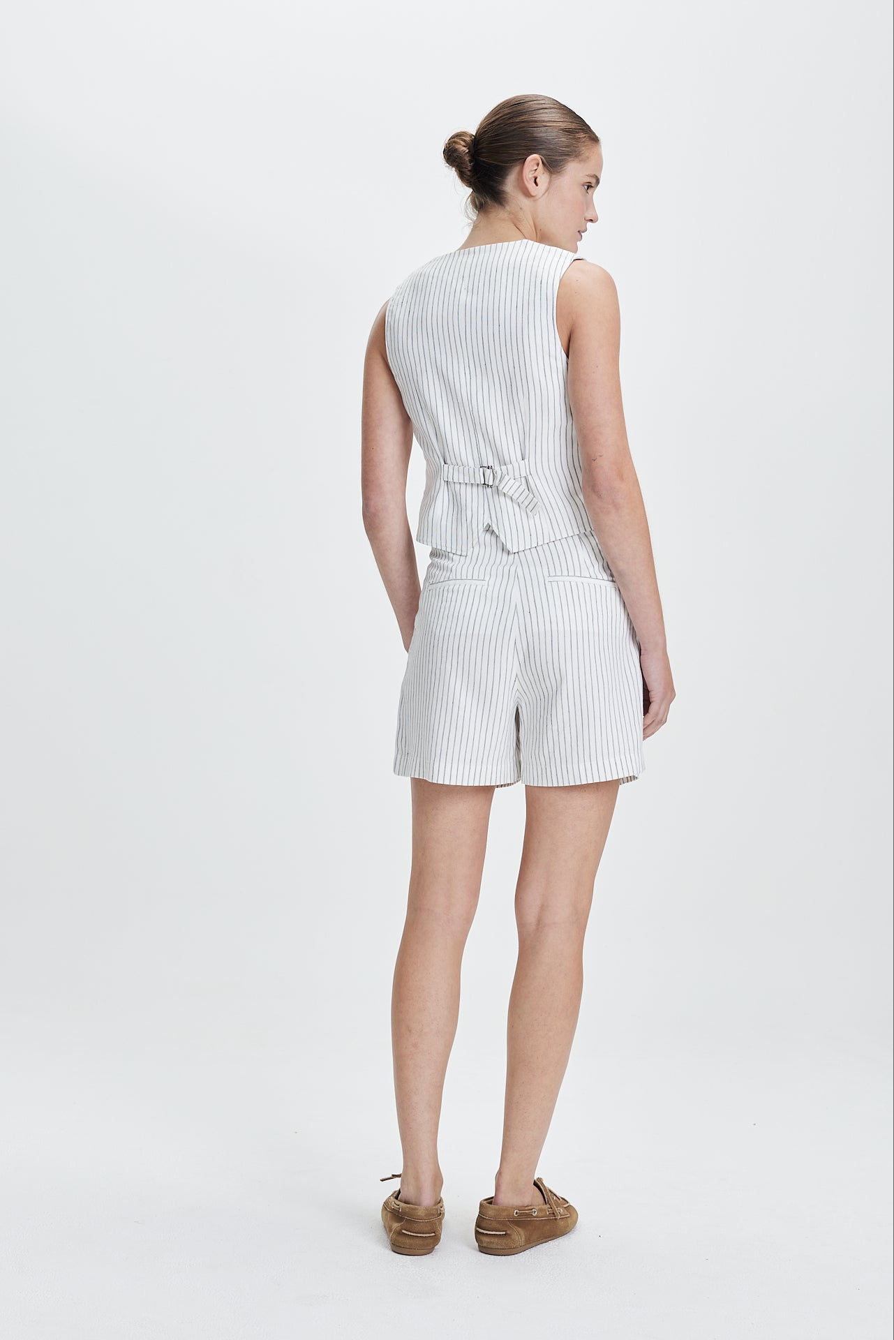 Lumi Shorts Off-White Stripes
