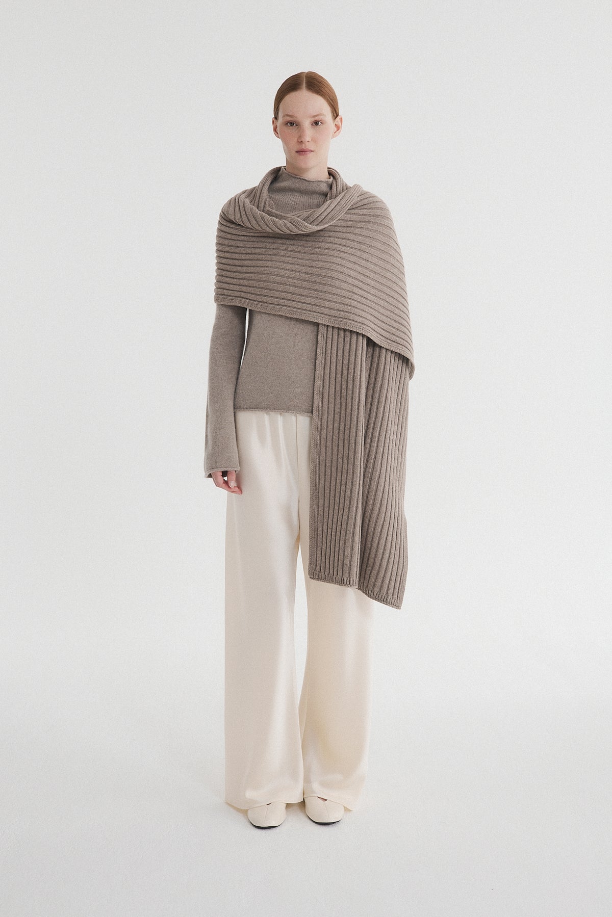 Lio Scarf Taupe