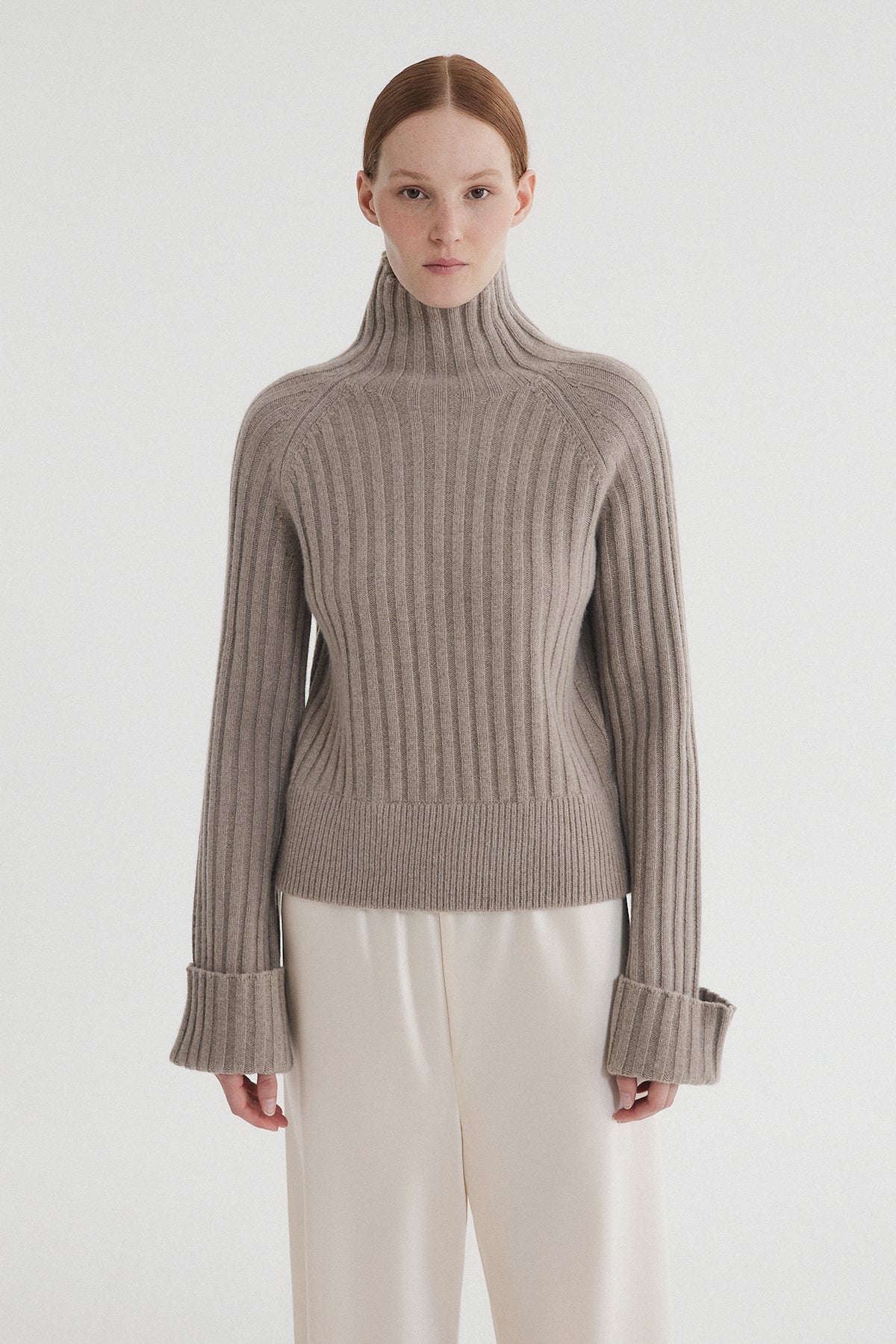 Liora Turtleneck Taupe