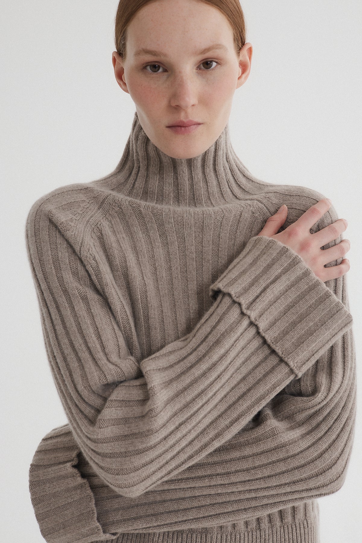 Liora Turtleneck Taupe