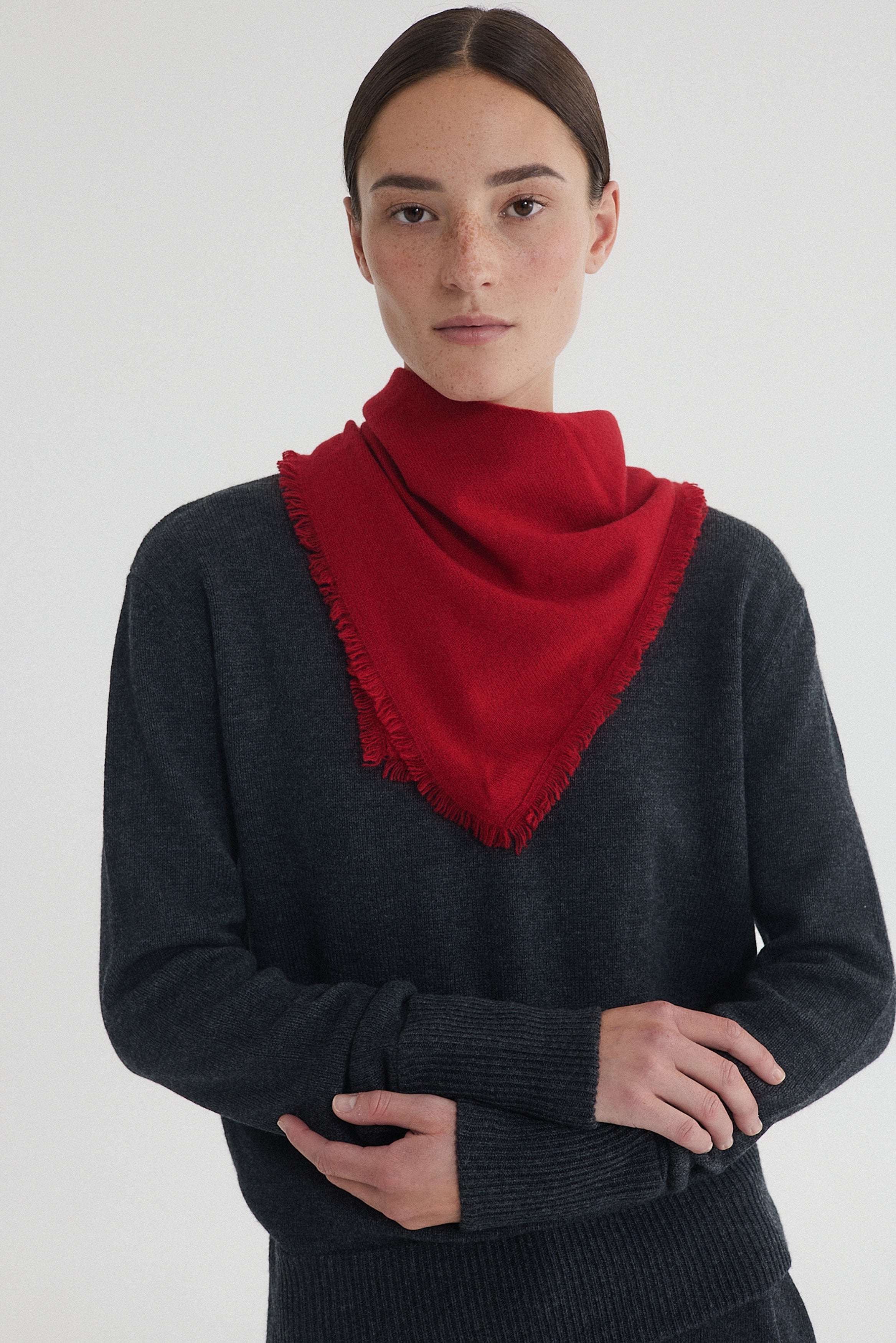 Noa 50 Bandana Dull Red