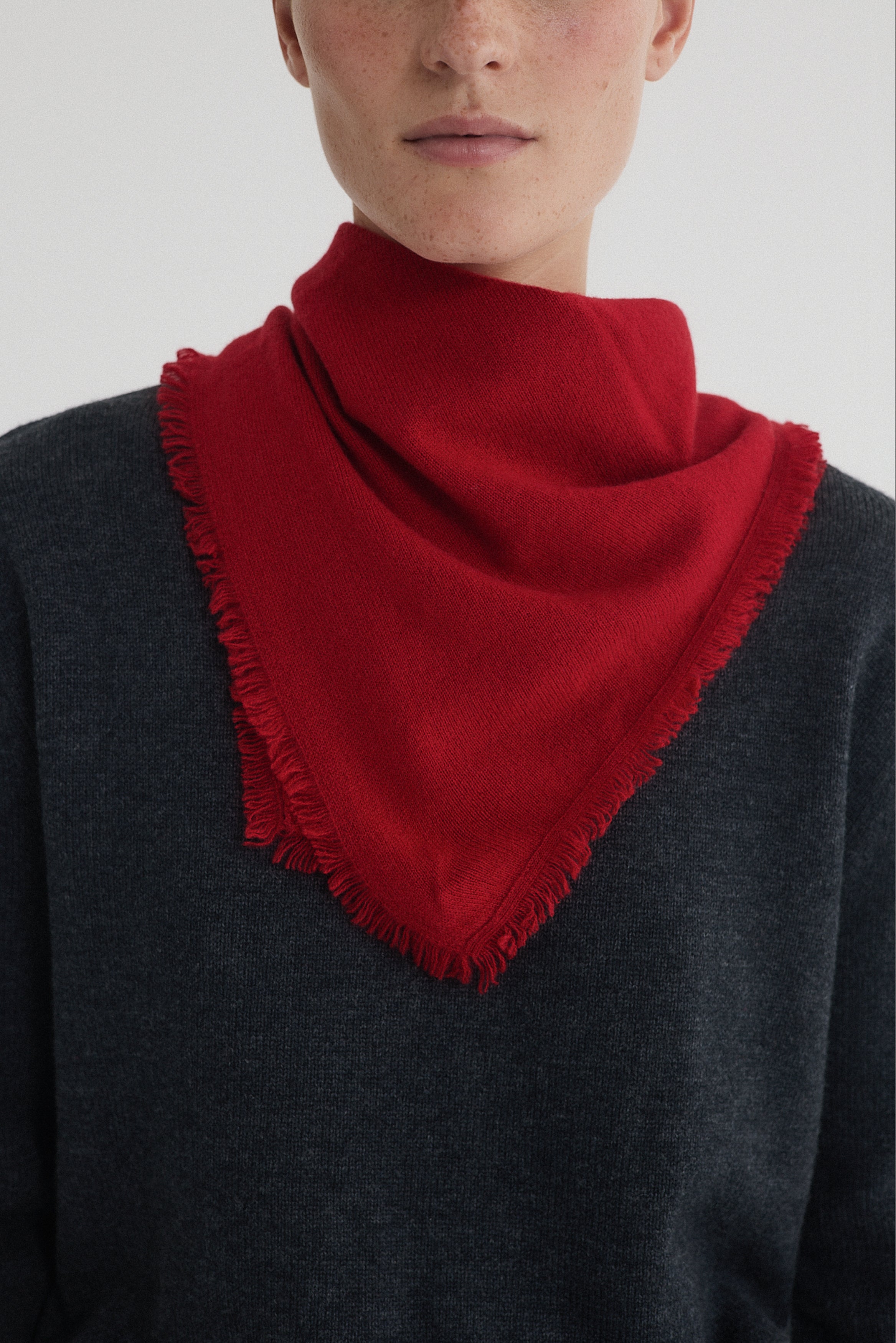 Noa 50 Bandana Dull Red