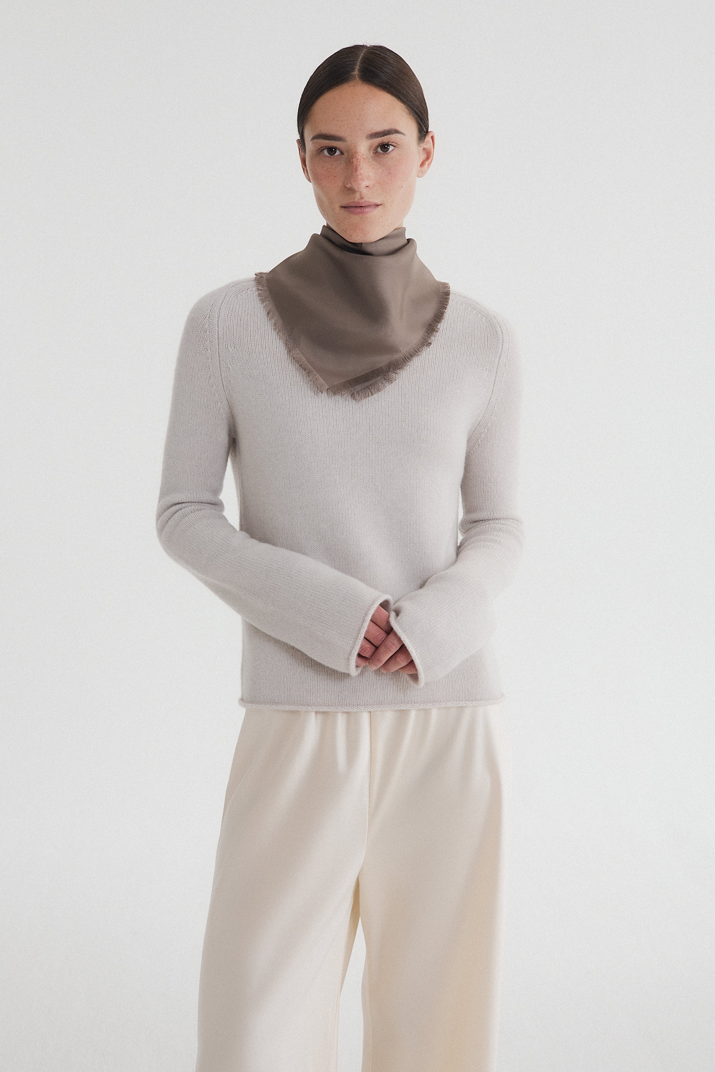 Pure Scarf 70 Dark Mocha