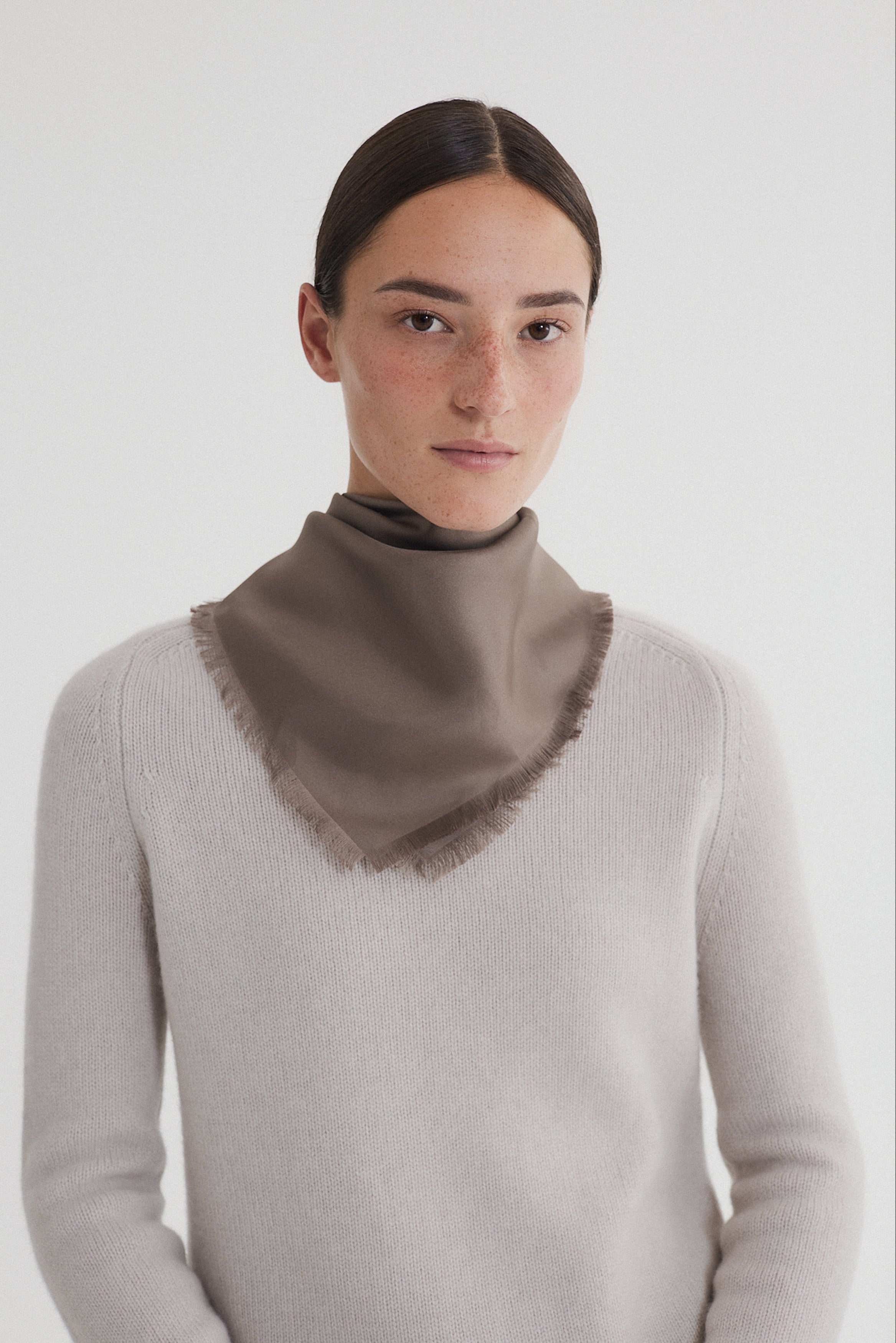 Pure Scarf 70 Dark Mocha