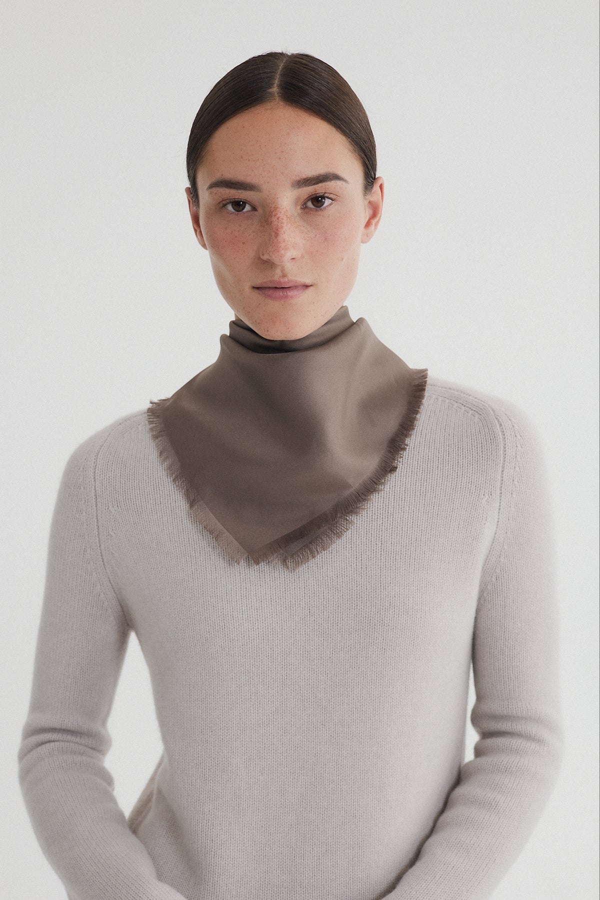 Pure Scarf 70 Dark Mocha
