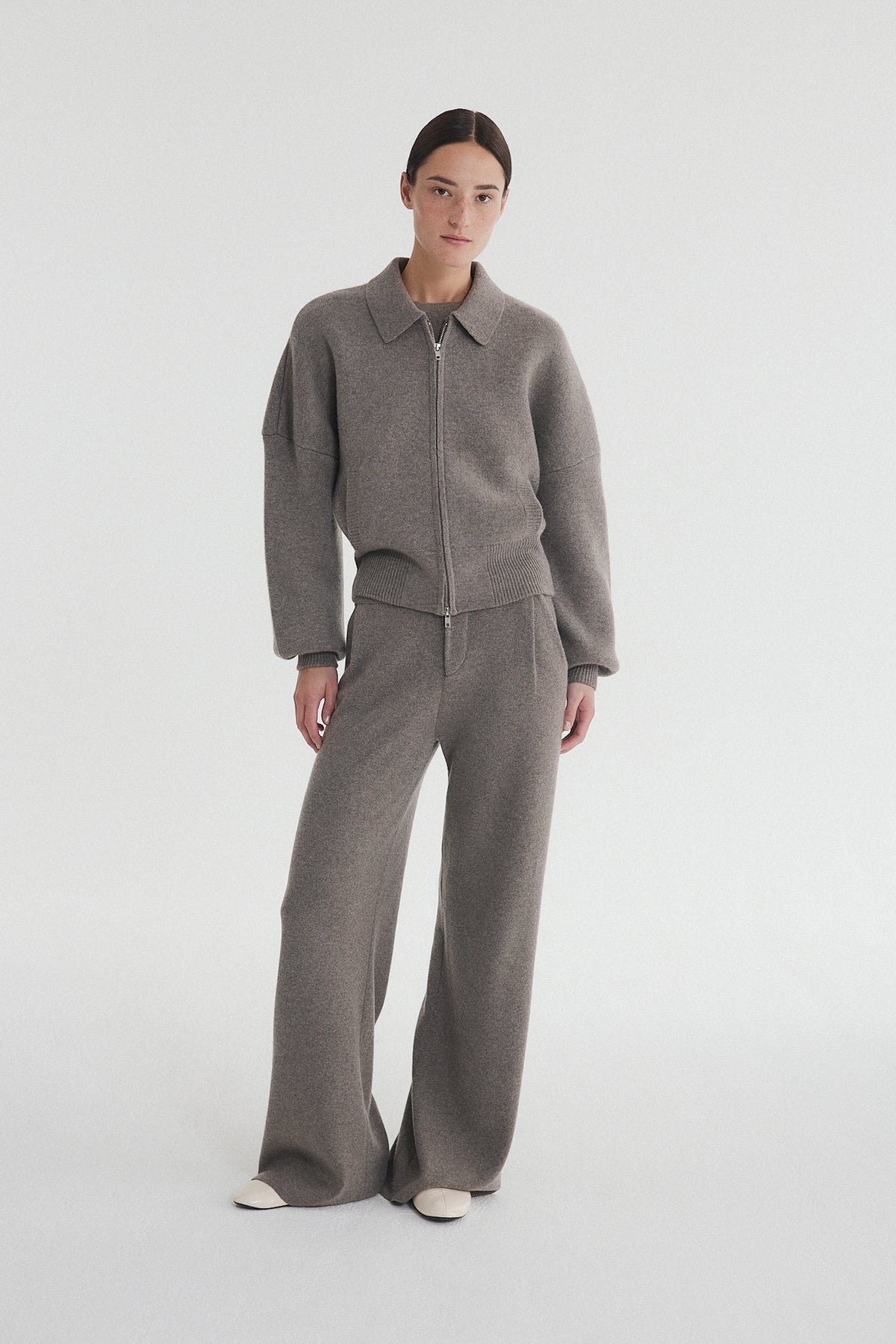 Zoe Bomber Dark Mocha