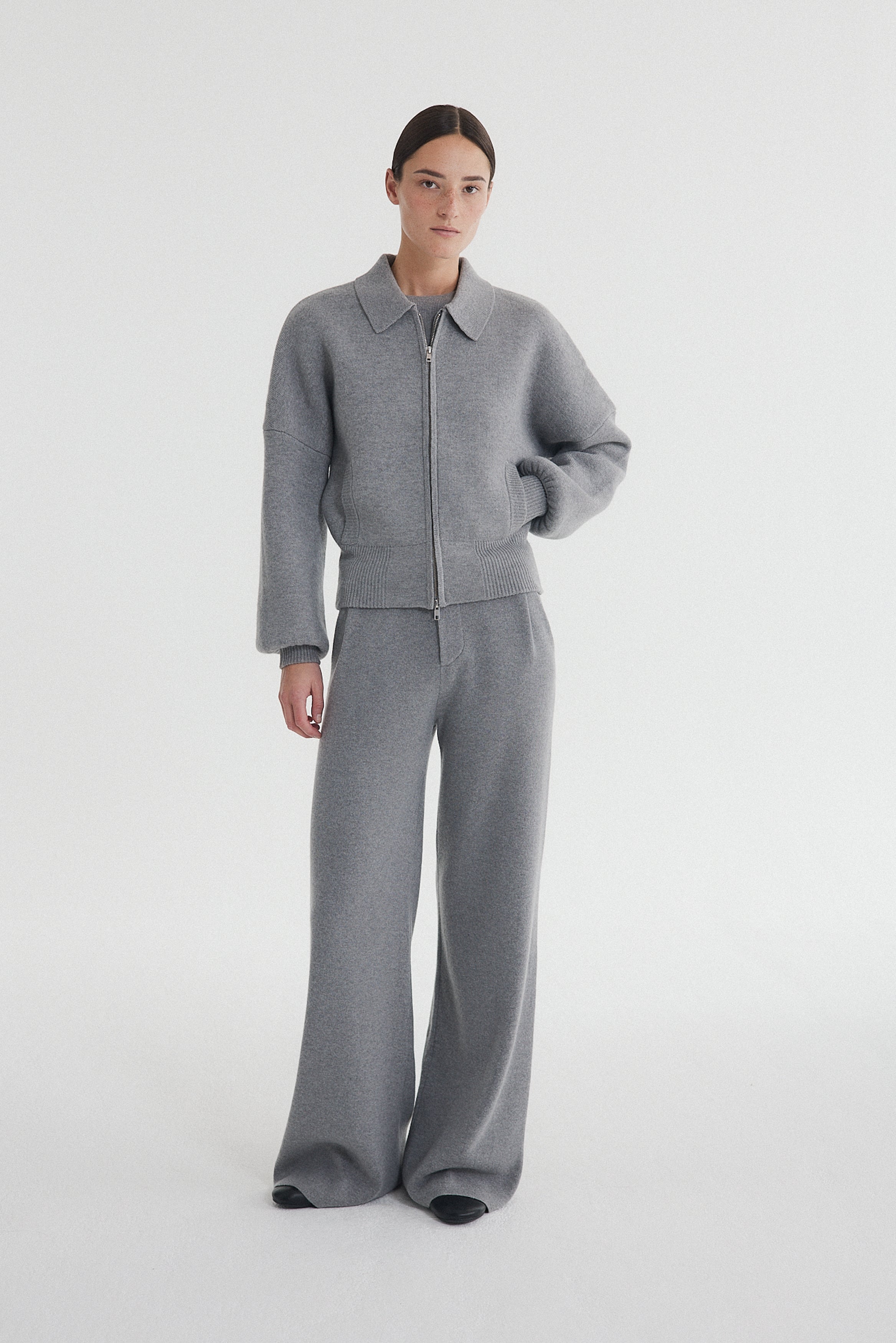Zoe Bomber Grey