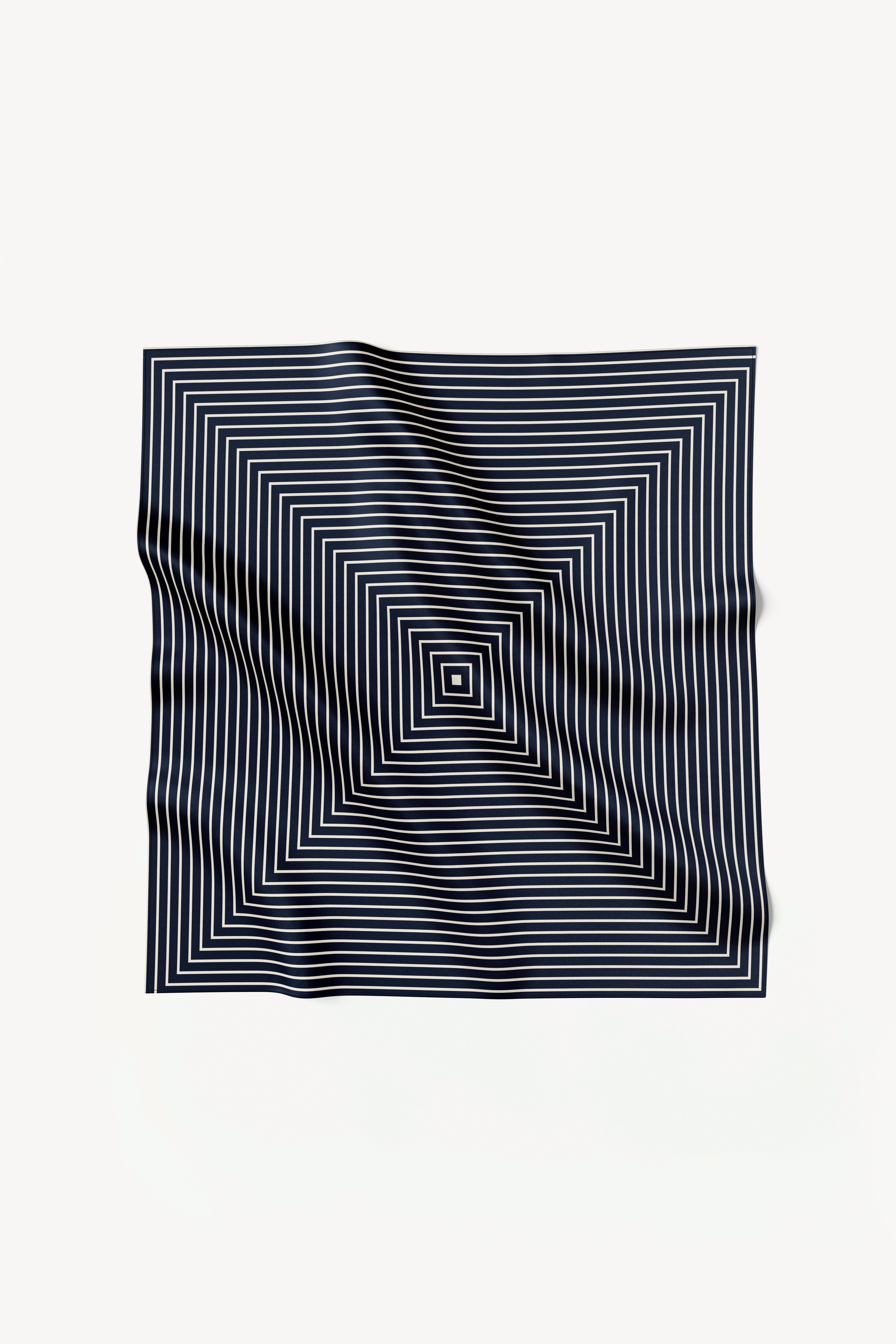 Silk Scarf Squares 90 Dark Blue