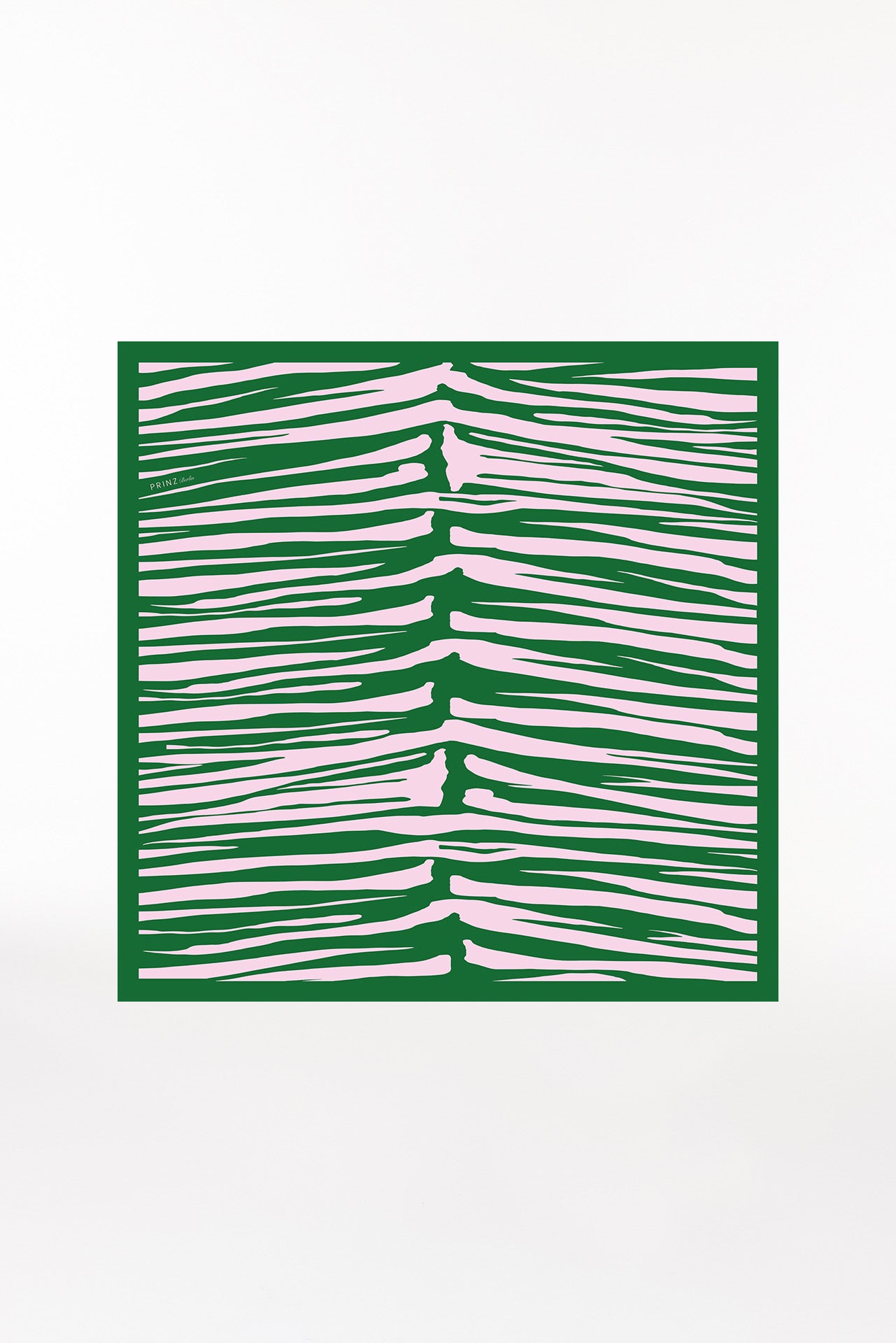 Seidentuch Zebra 123 Grün