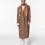 Seidentuch 90x90 Illusion Karamell Prinz Berlin Lookbook