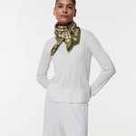 Seidentuch 90x90 Illusion Kiwi Prinz Berlin Lookbook