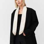 Seidentuch 90x90 Toile Valentine Beige Prinz Berlin Lookbook