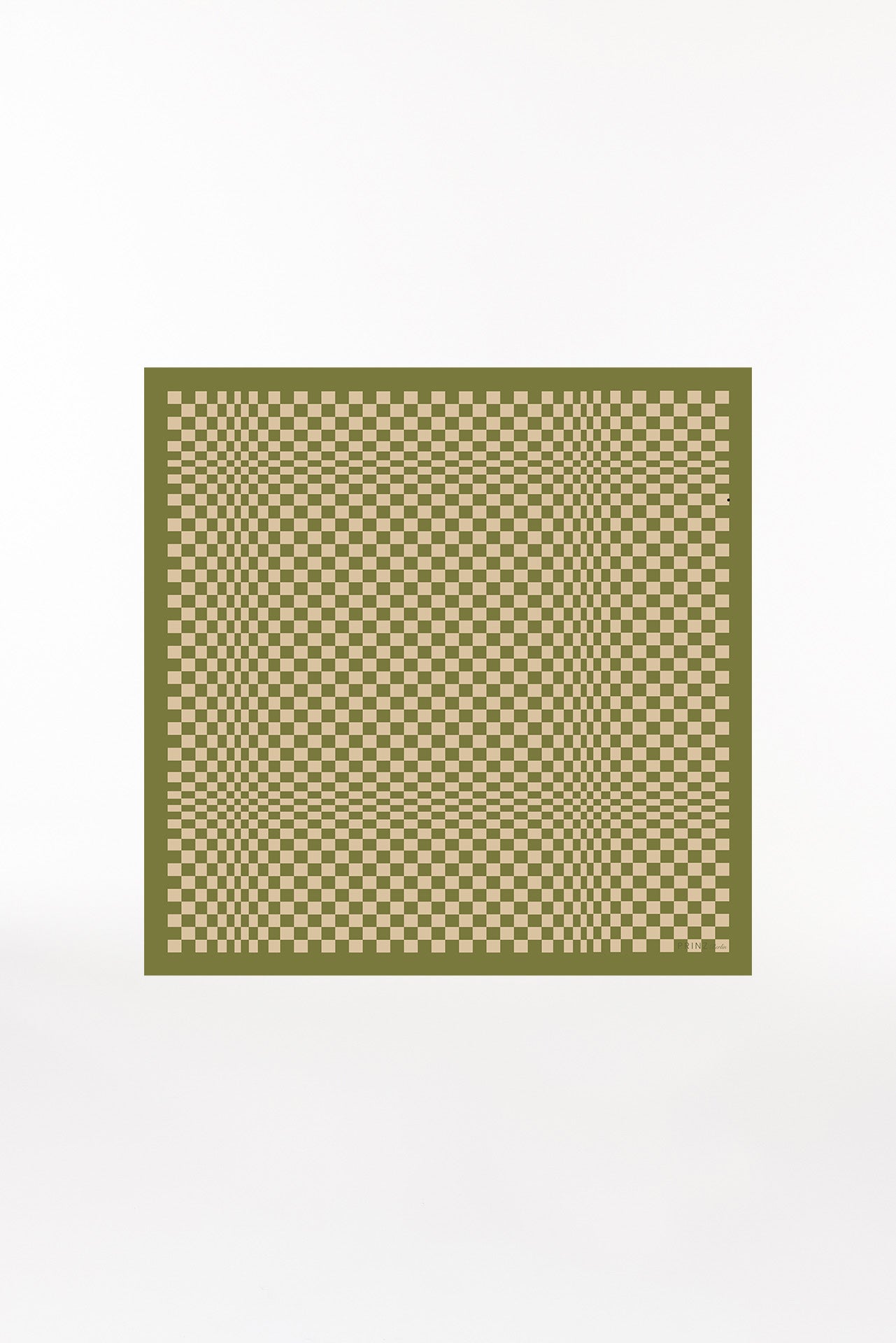 Seidentuch 90x90 Illusion Kiwi Prinz Berlin Produktbild